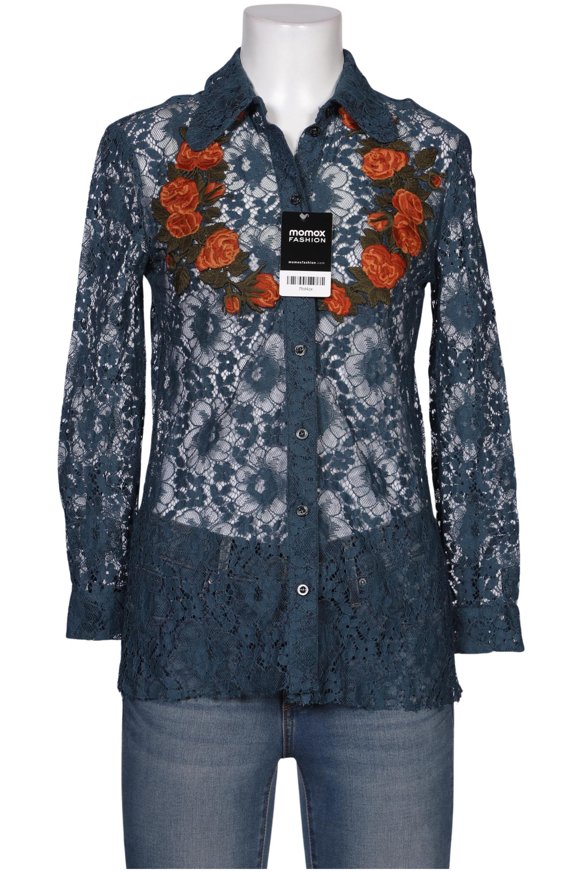 

Gucci Damen Bluse, blau, Gr. 38