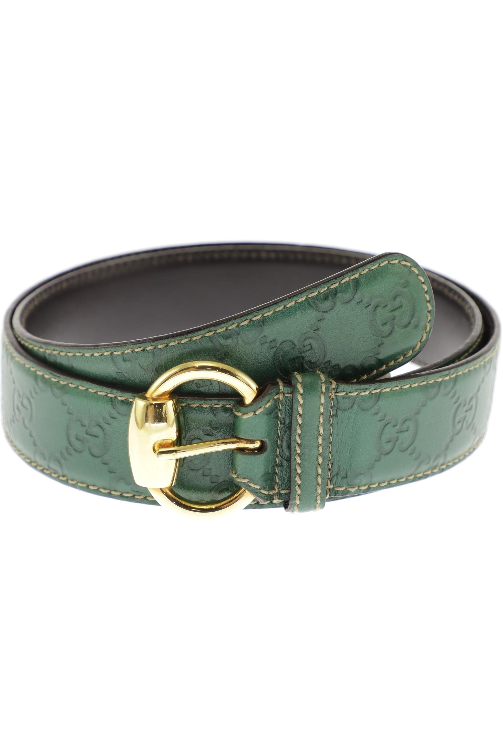 

Gucci Damen Gürtel, grün, Gr. 95
