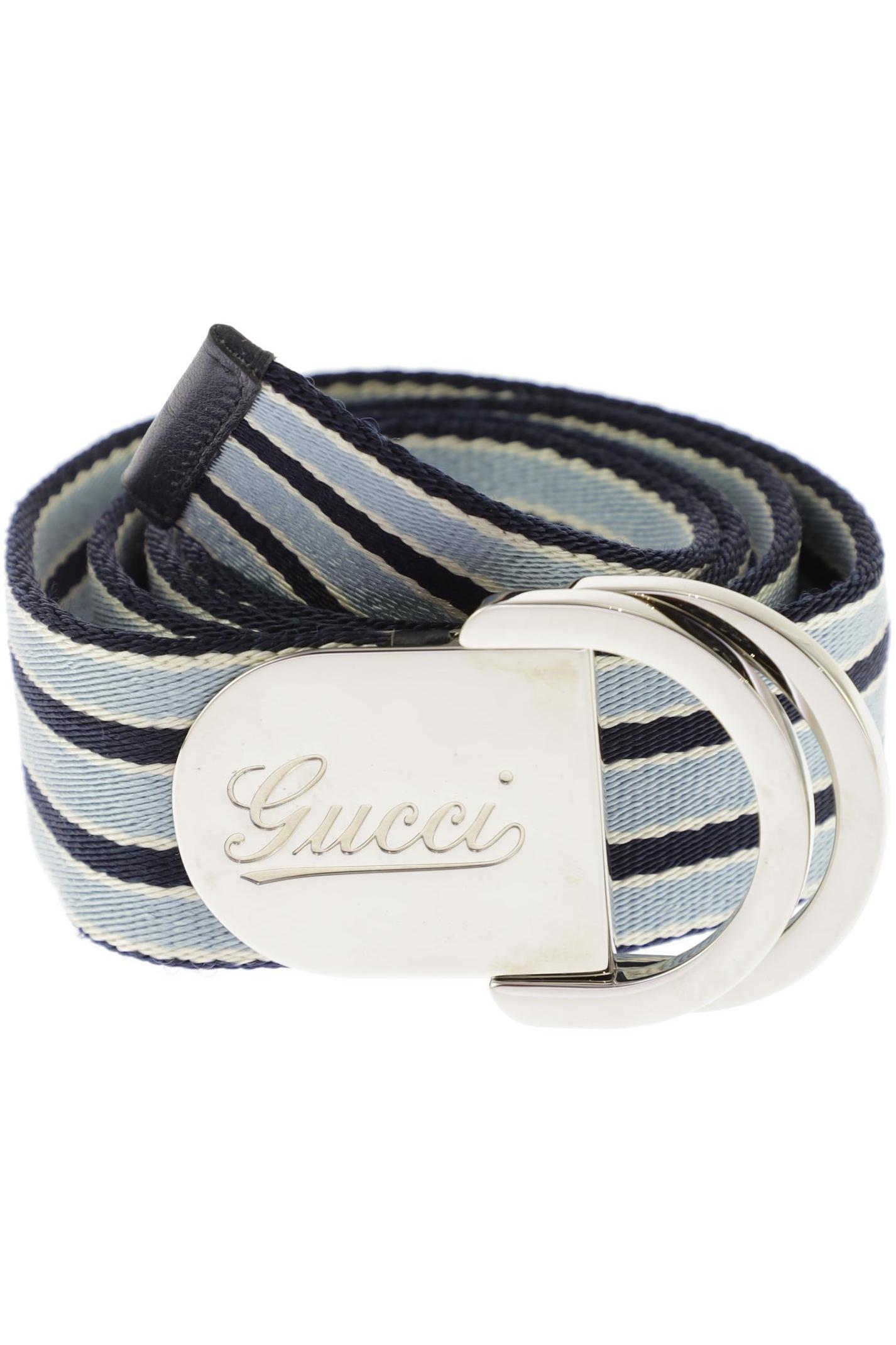 

Gucci Damen Gürtel, hellblau, Gr. 90