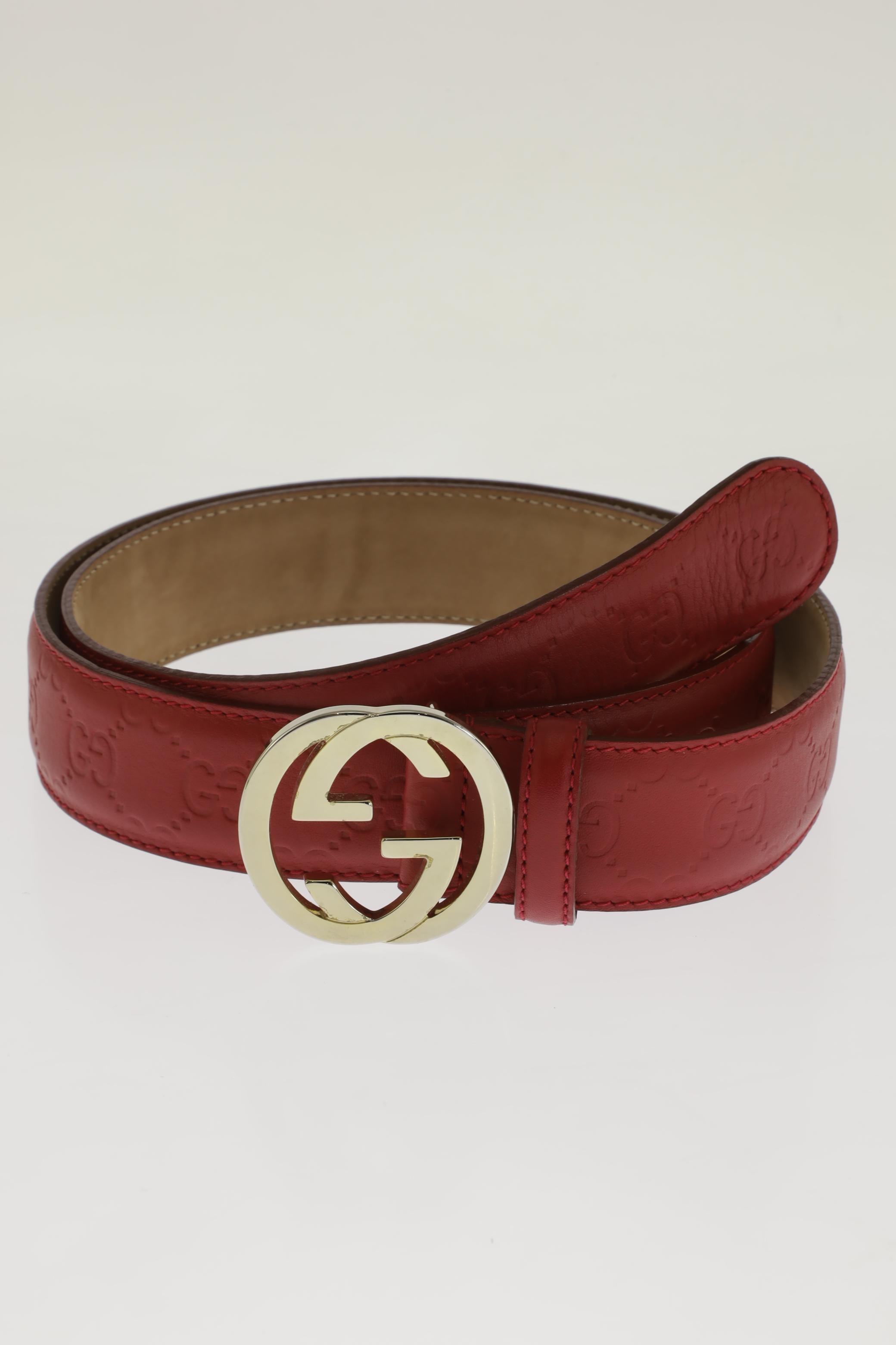 

Gucci Damen Gürtel, rot, Gr. 100
