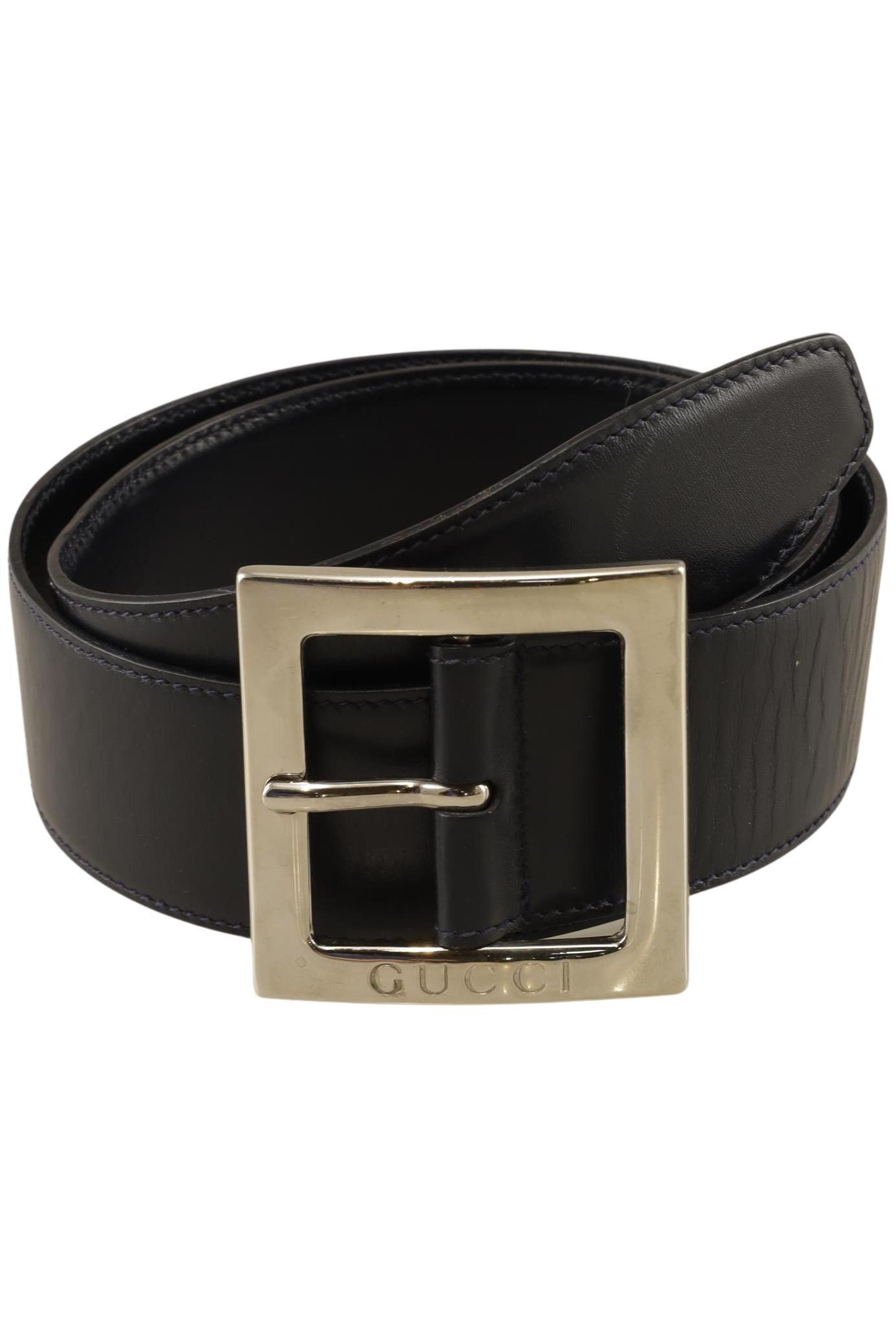 

Gucci Damen Gürtel, marineblau, Gr. 80