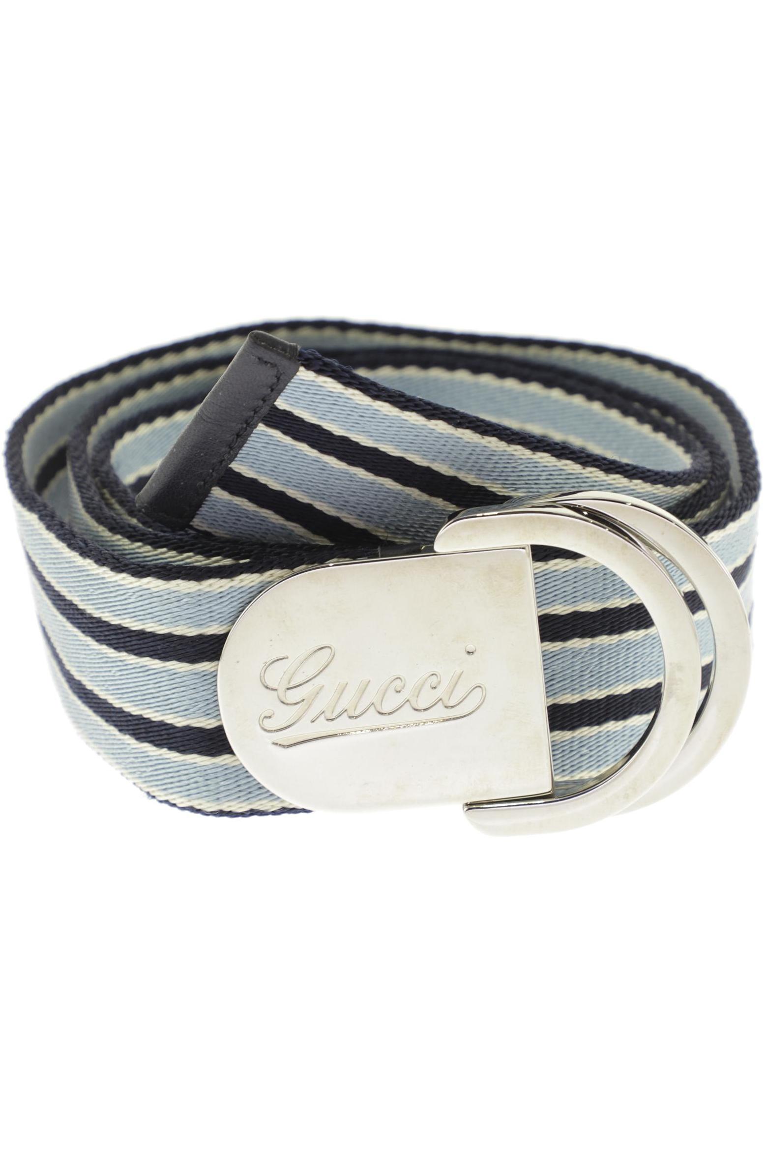 

Gucci Damen Gürtel, hellblau, Gr. 90