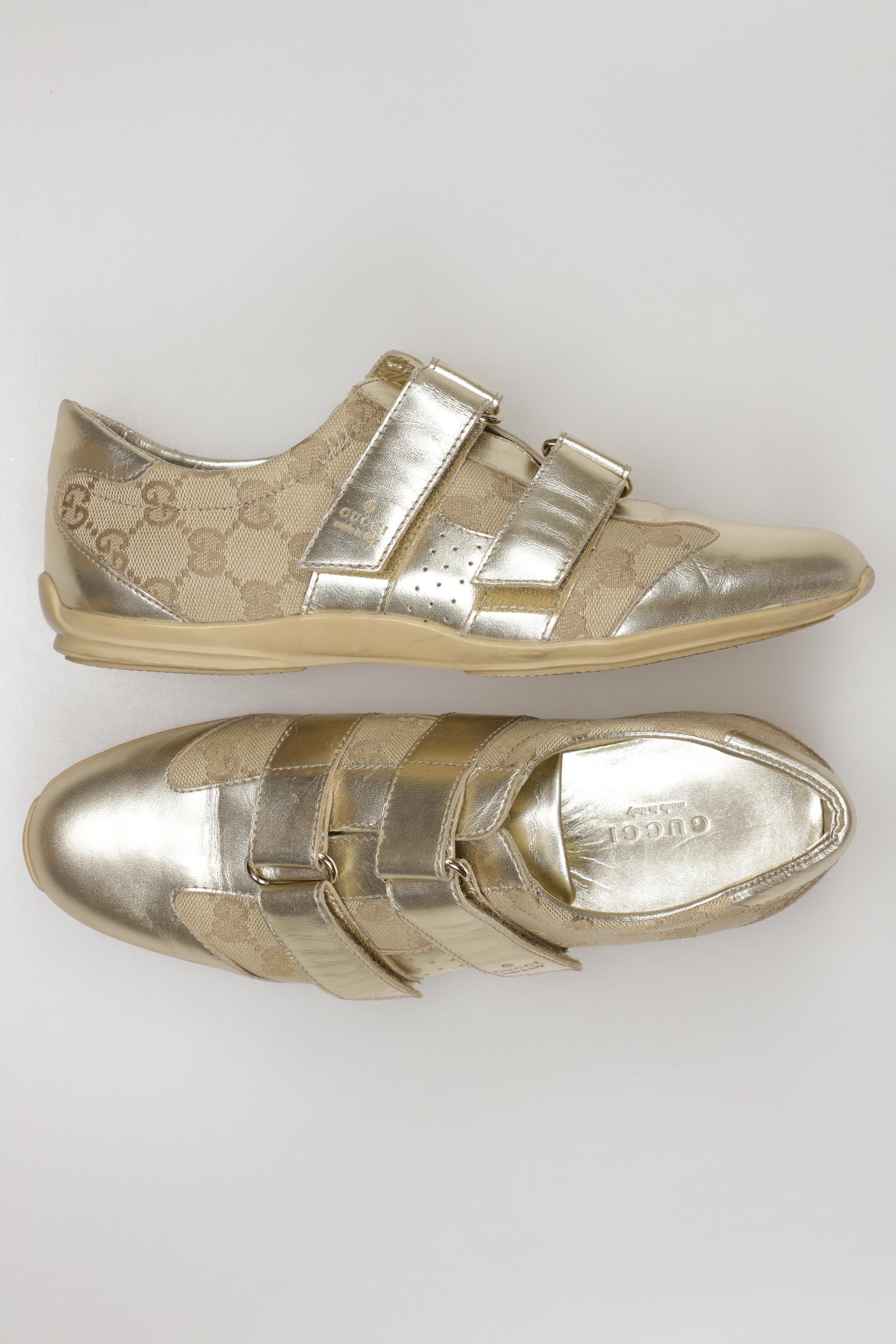 

Gucci Damen Halbschuh, gold, Gr. 36