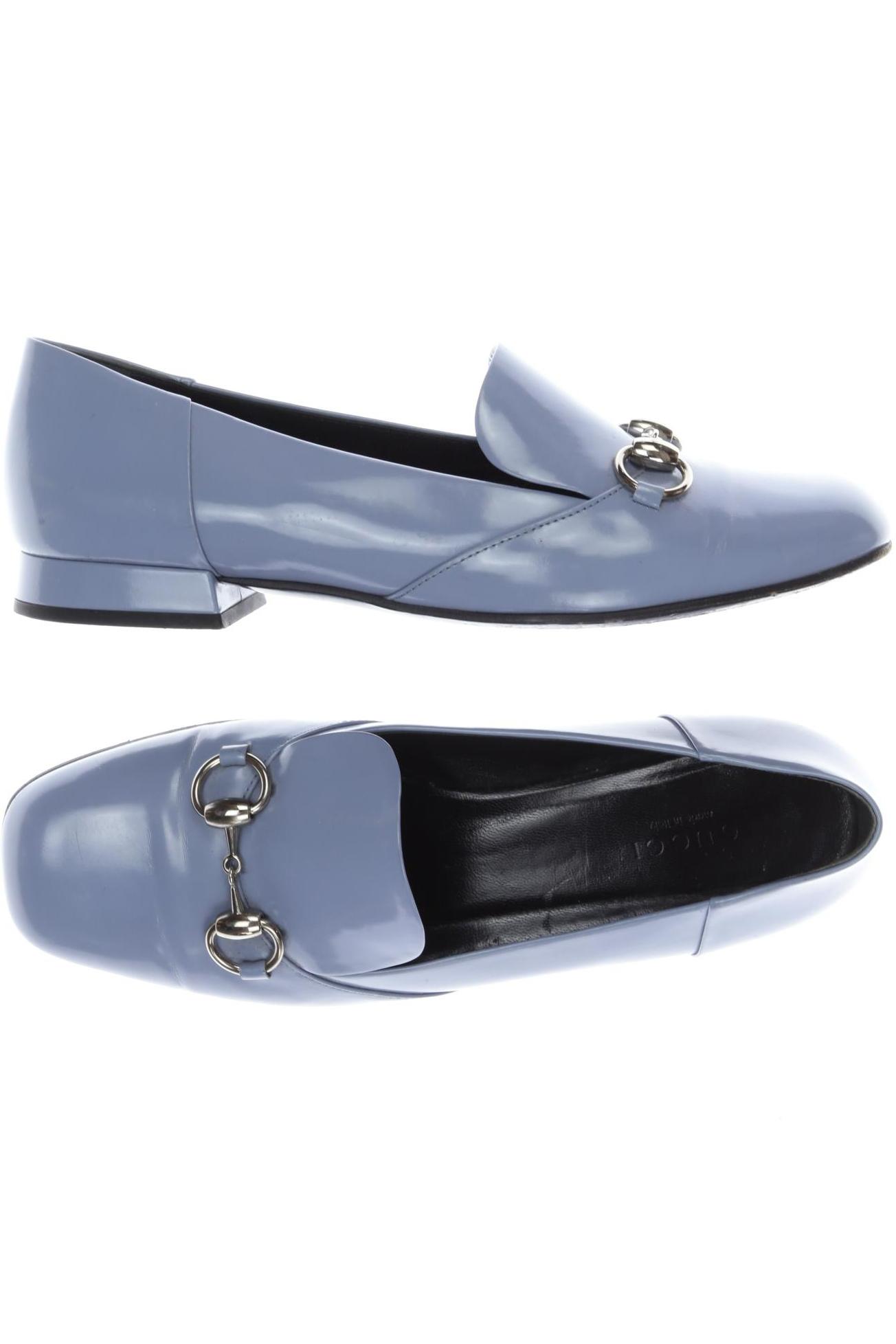 

Gucci Damen Halbschuh, blau, Gr. 37