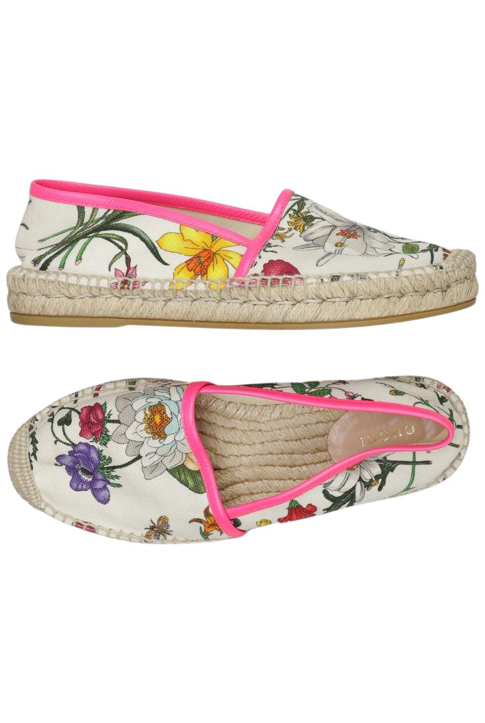

Gucci Damen Halbschuh, cremeweiß, Gr. 36