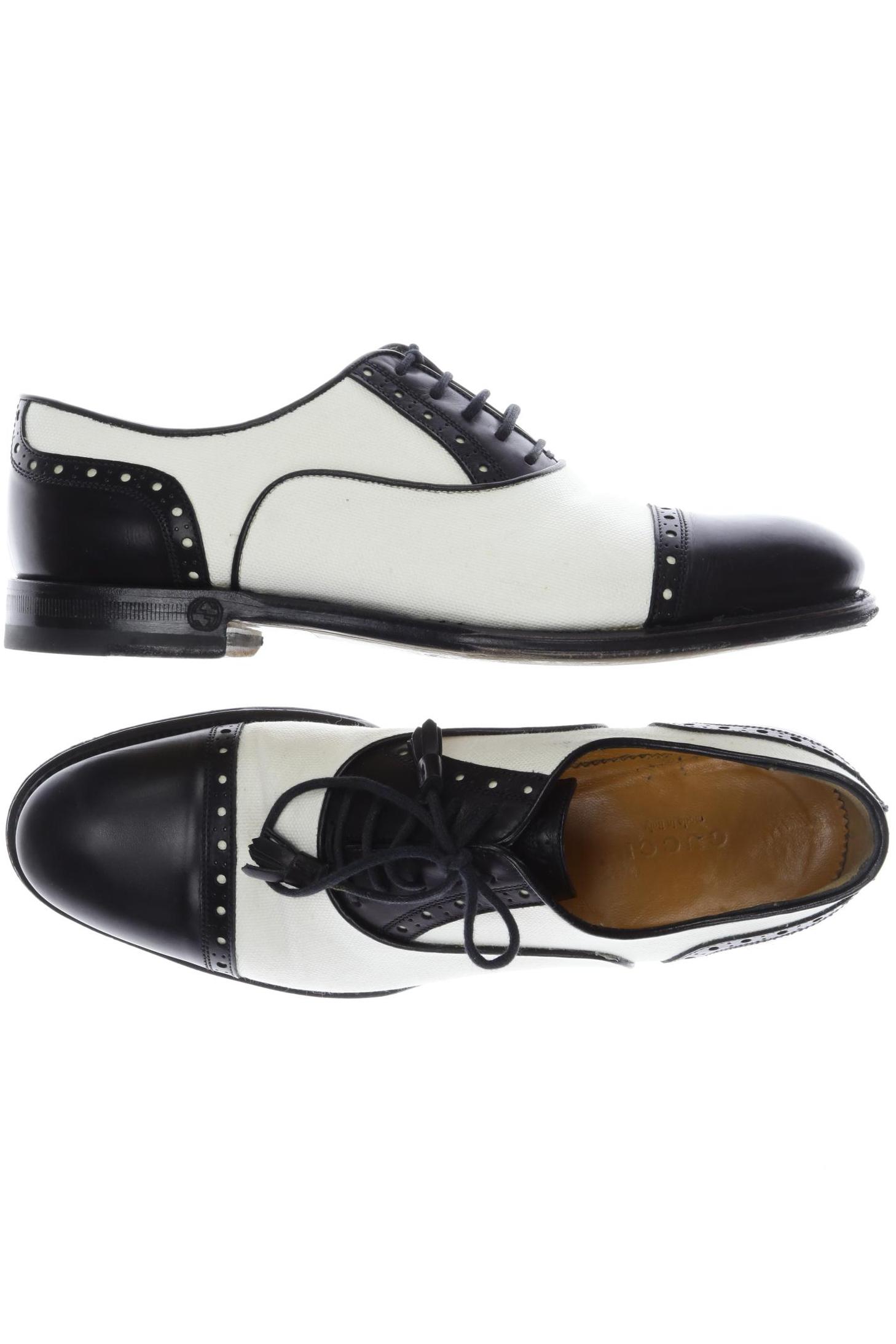 

Gucci Damen Halbschuh, cremeweiß, Gr. 36