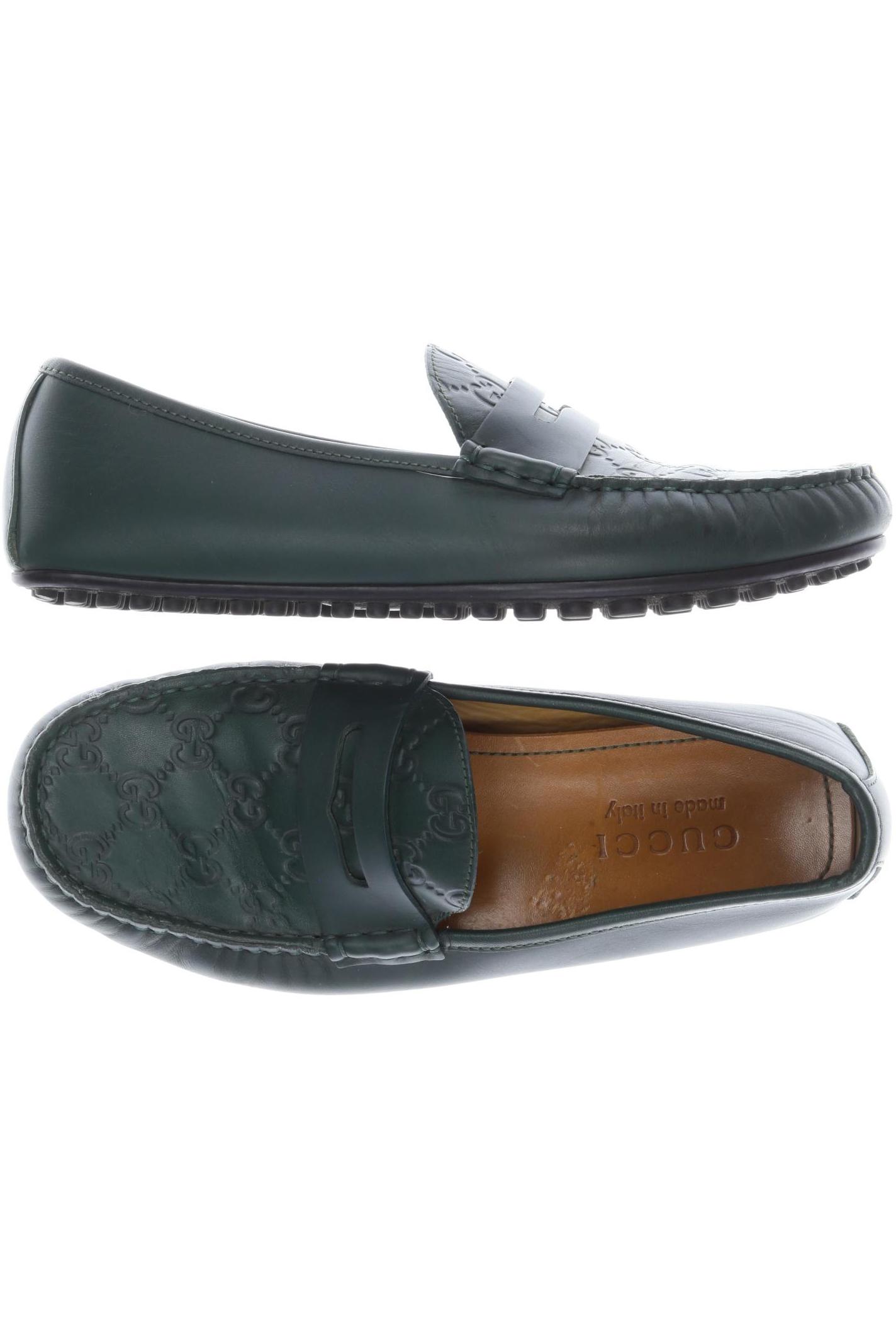 

Gucci Damen Halbschuh, grün, Gr. 5.5