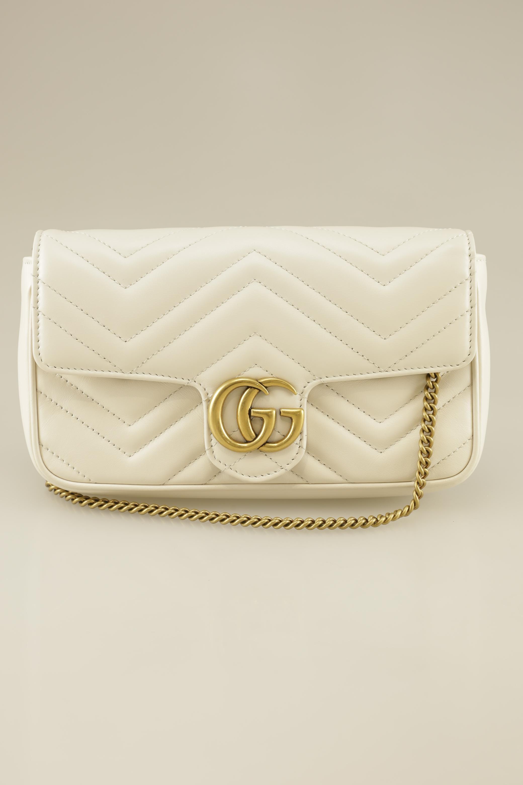 

Gucci Damen Handtasche, cremeweiß, Gr.