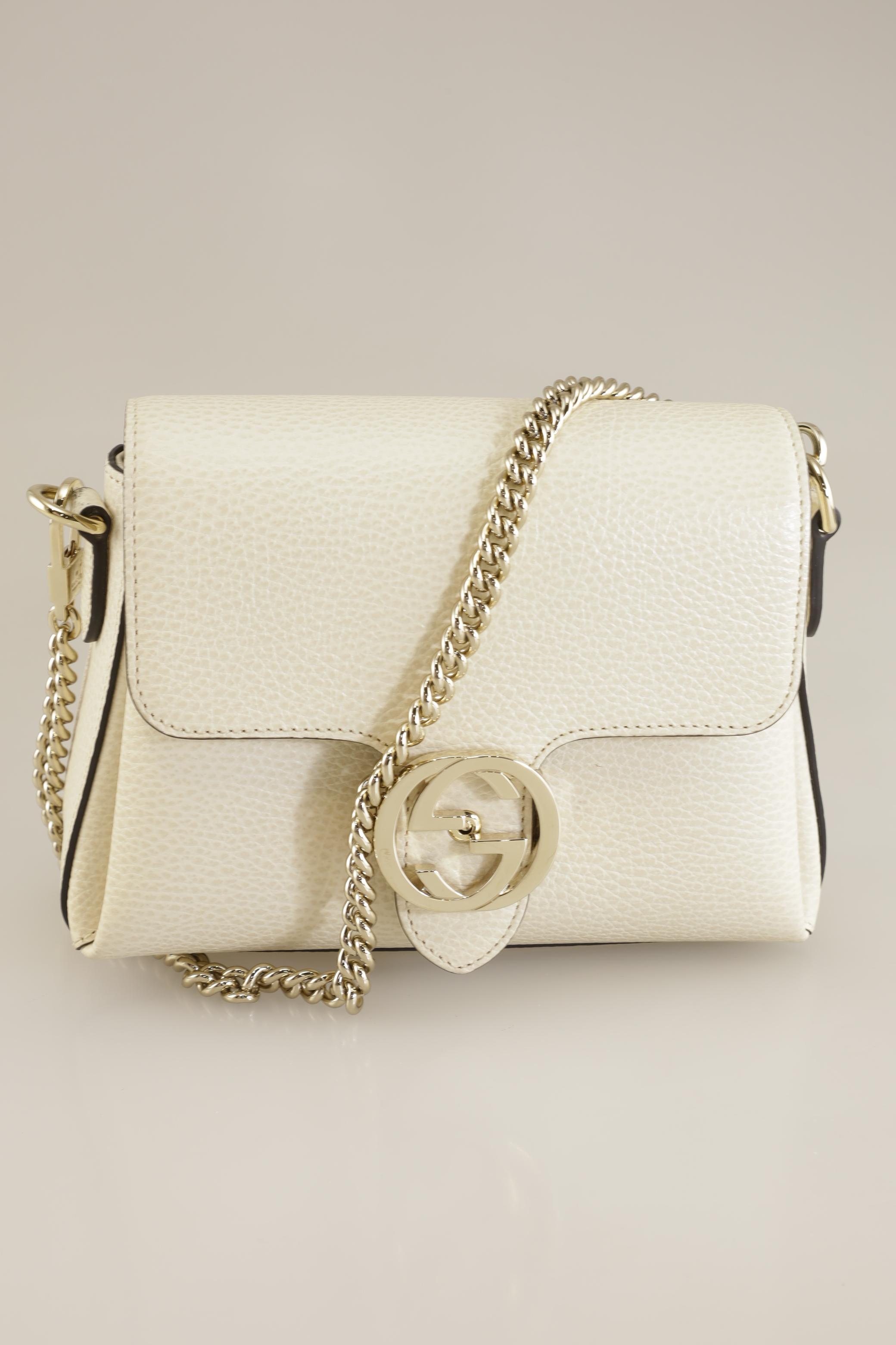 

Gucci Damen Handtasche, cremeweiß, Gr.