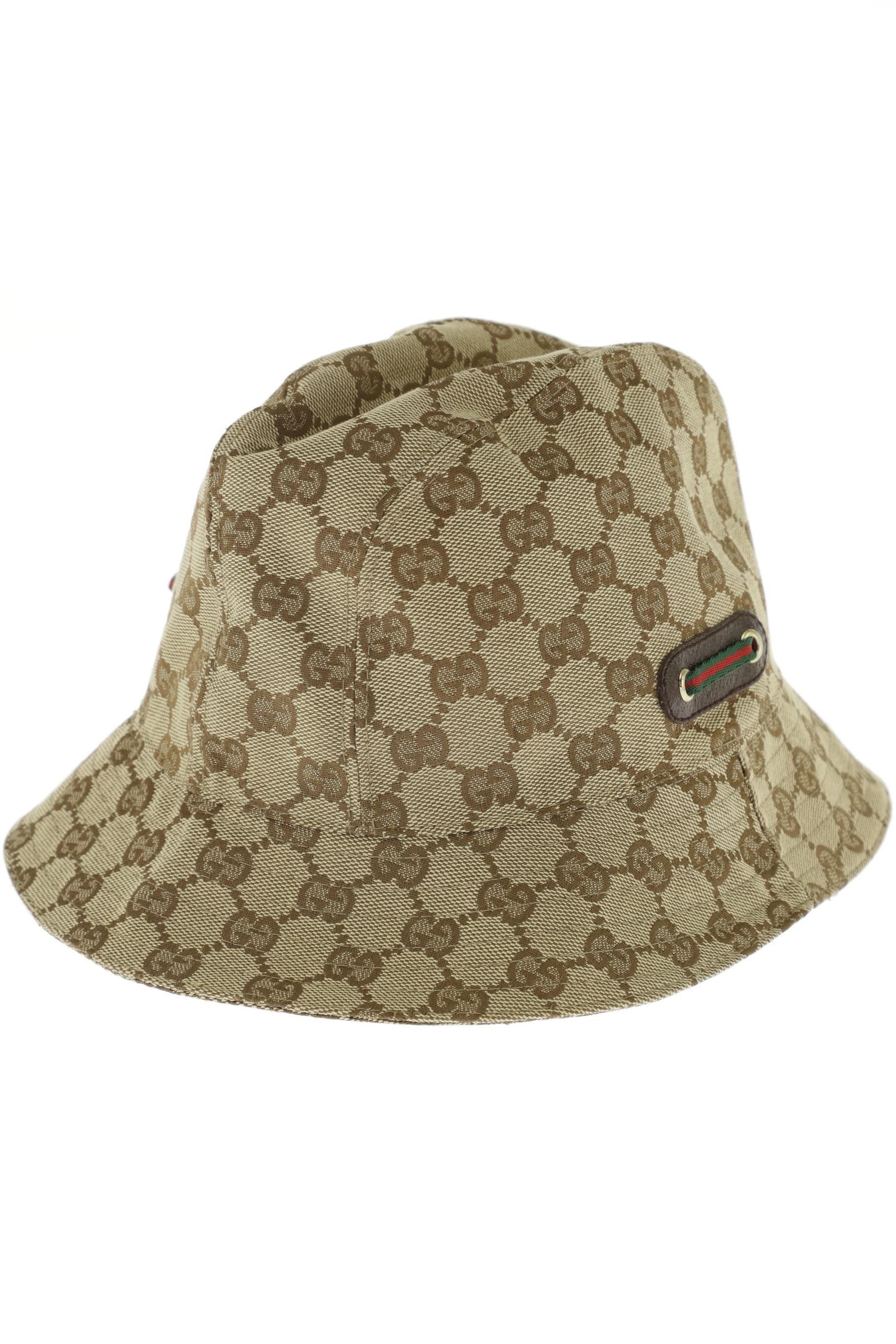 

Gucci Damen Hut/Mütze, braun, Gr. 56