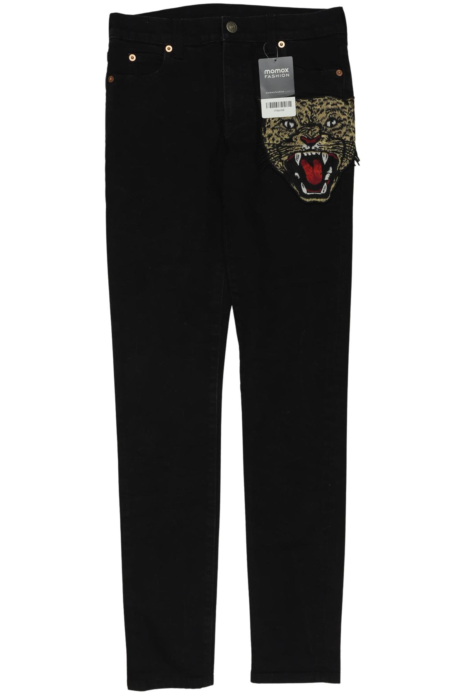 

Gucci Damen Jeans, schwarz, Gr. 24