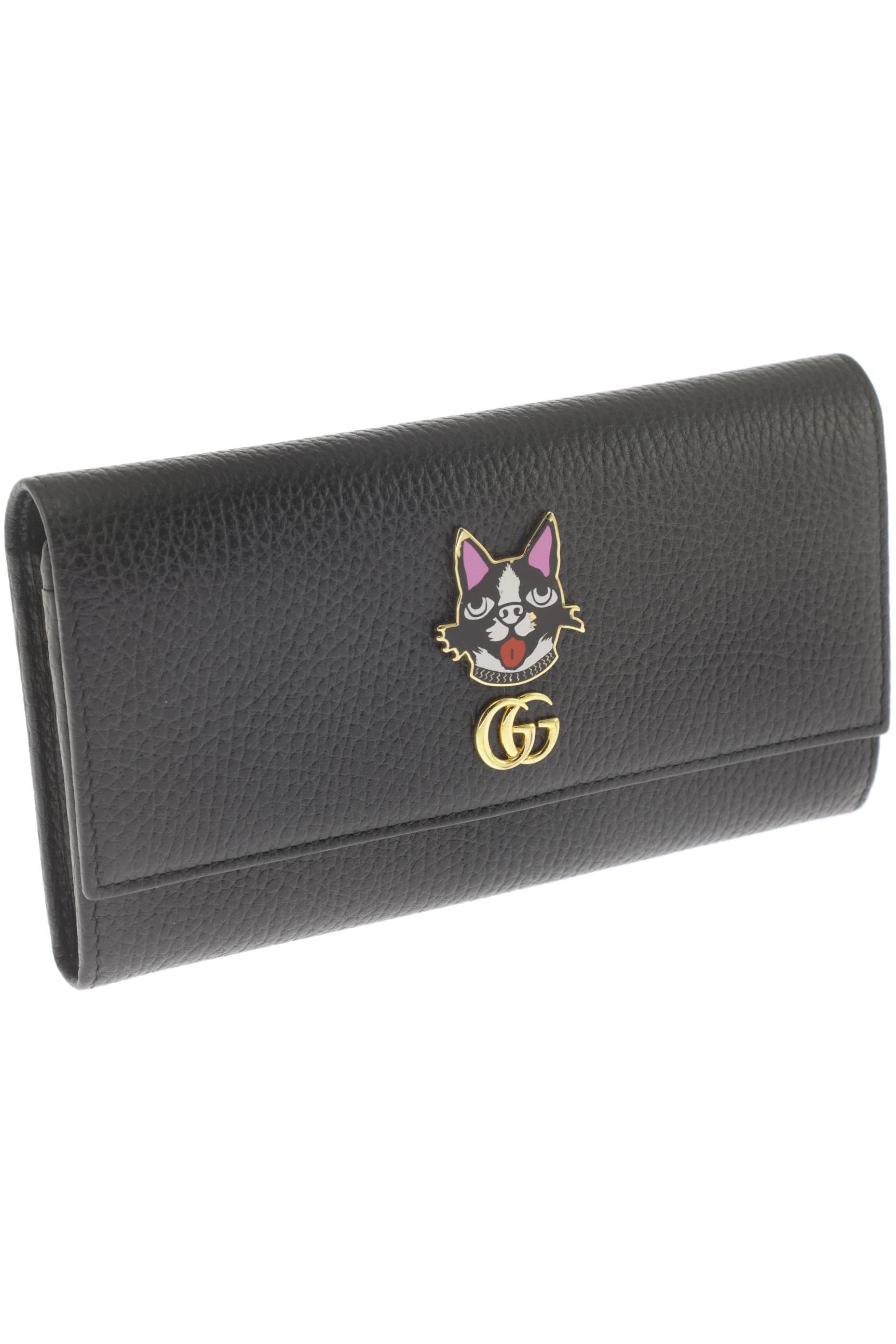 

Gucci Damen Portemonnaie, schwarz, Gr.