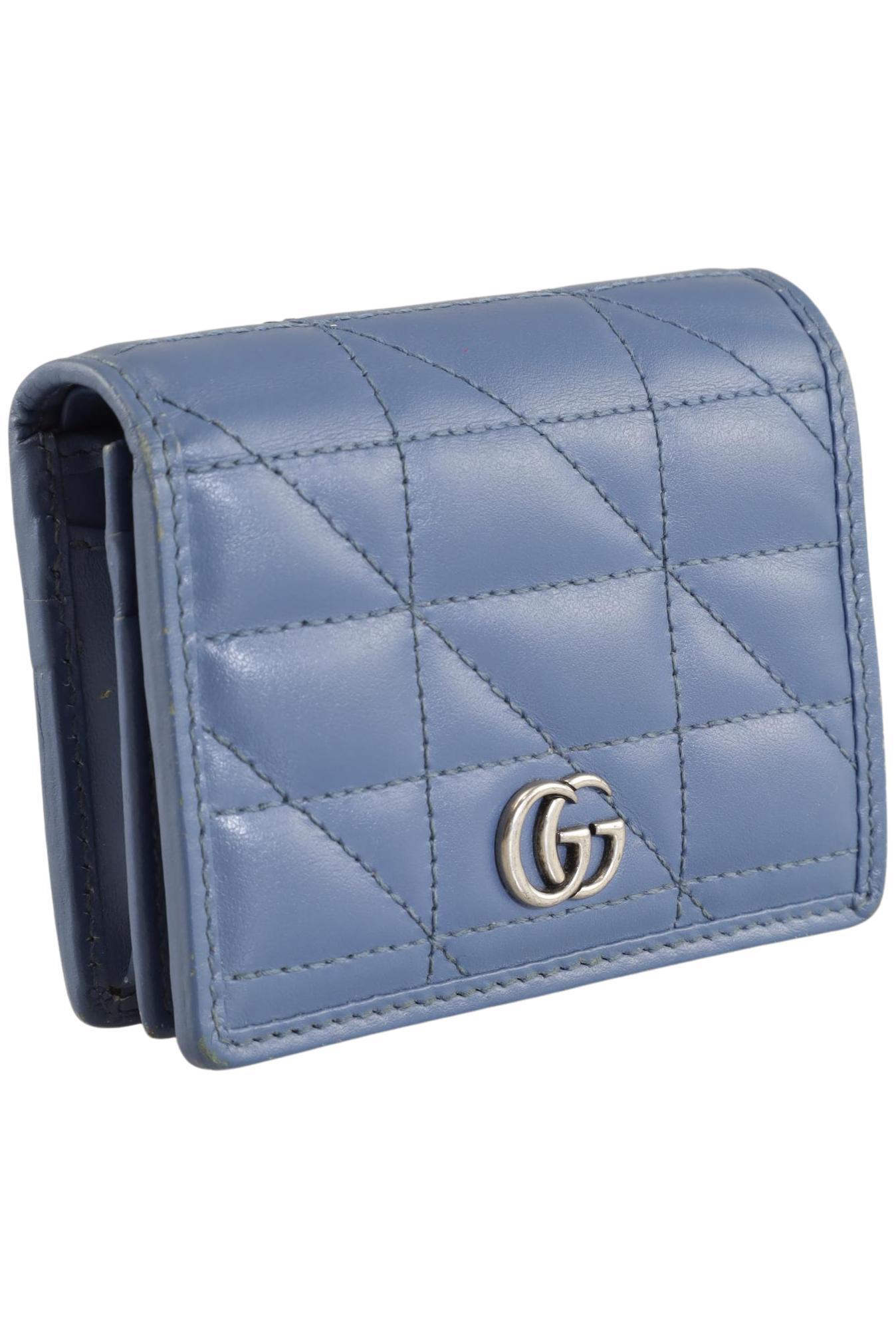 

Gucci Damen Portemonnaie, blau, Gr.