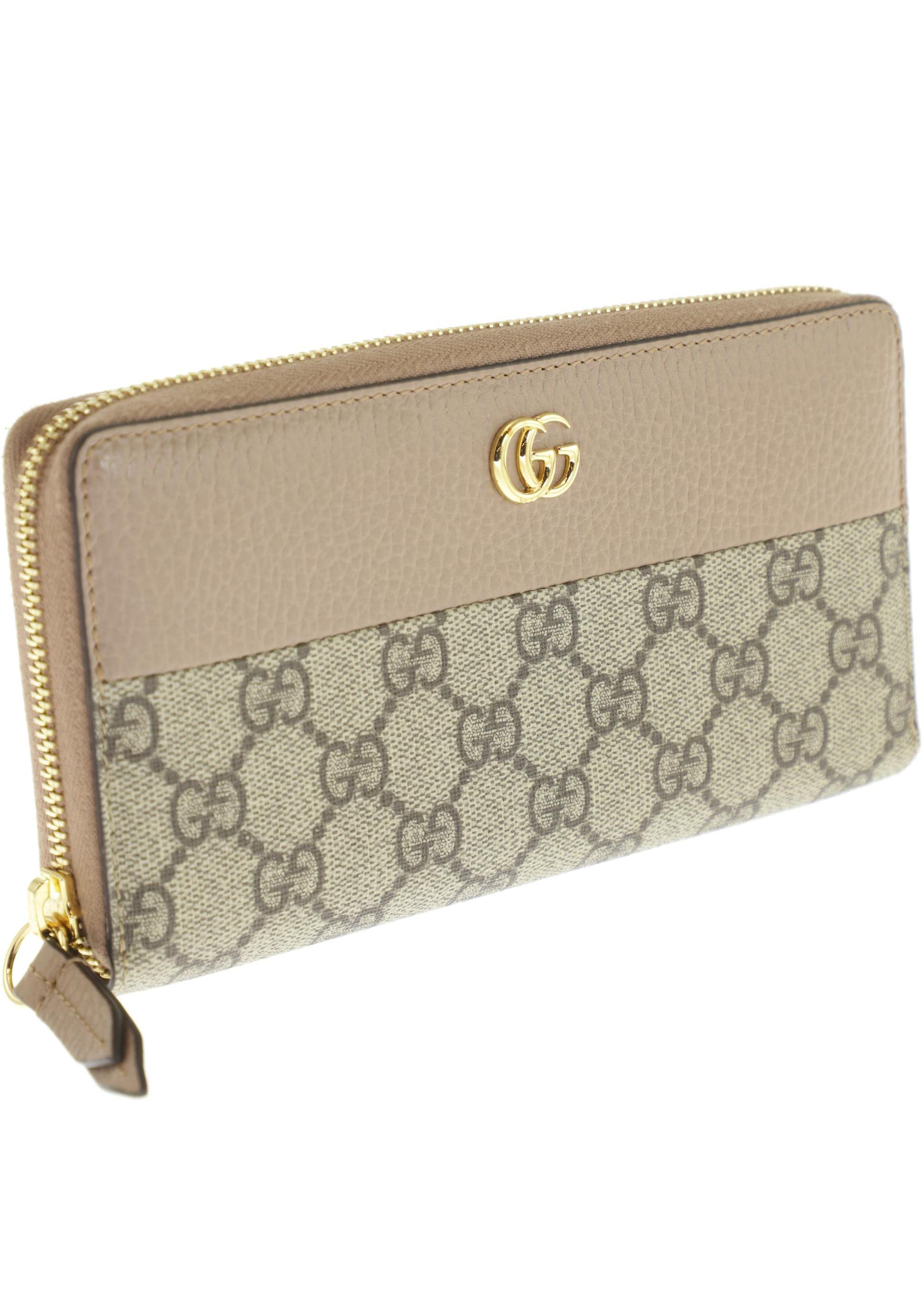 

Gucci Damen Portemonnaie, beige
