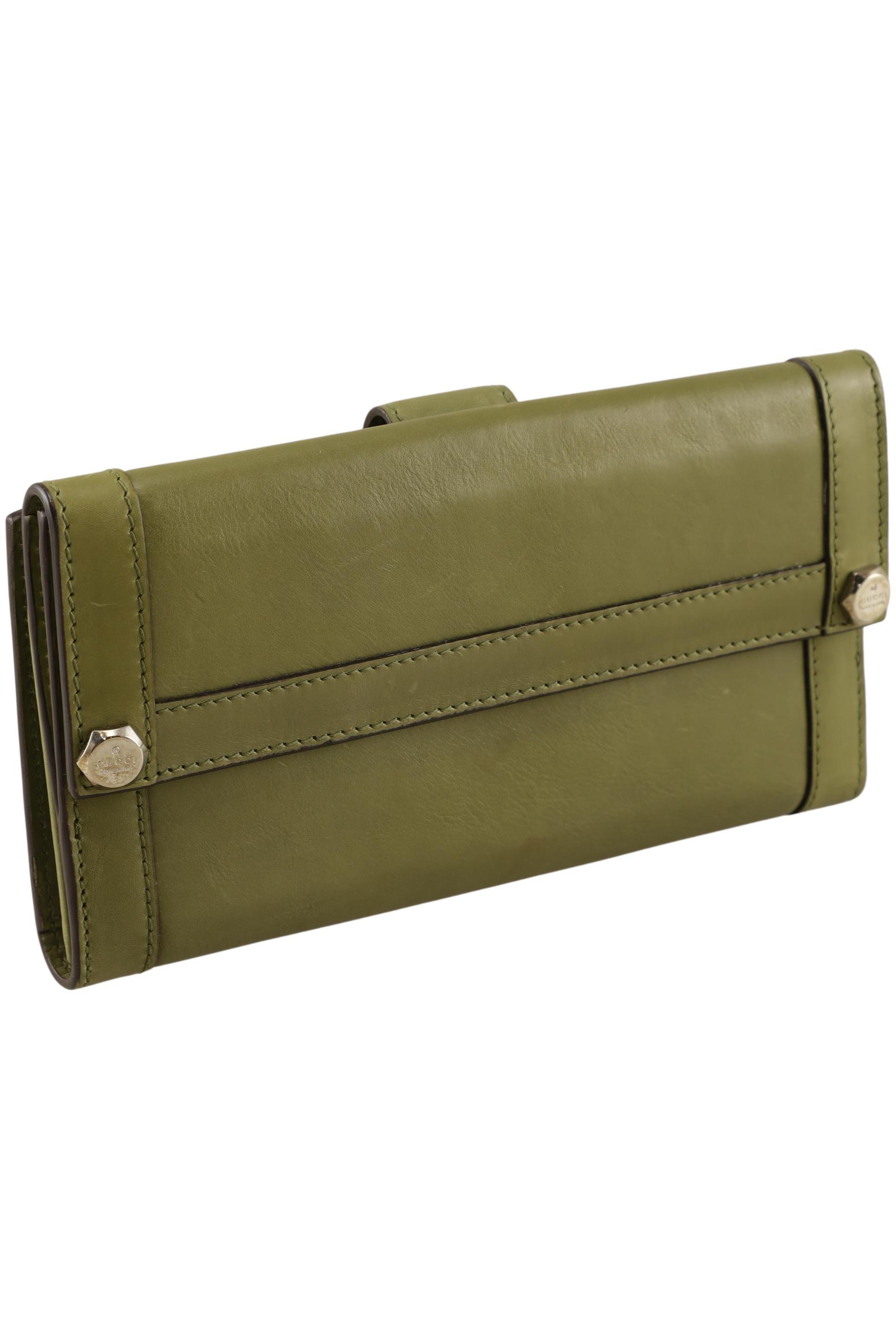 

Gucci Damen Portemonnaie, grün, Gr.