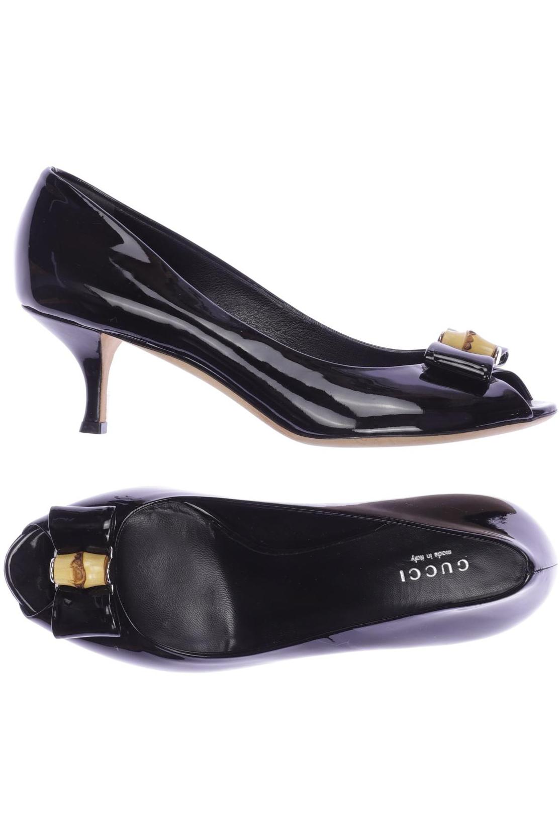 

Gucci Damen Pumps, schwarz, Gr. 37.5