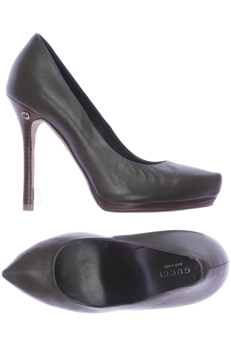 

Gucci Damen Pumps, grün, Gr. 36.5