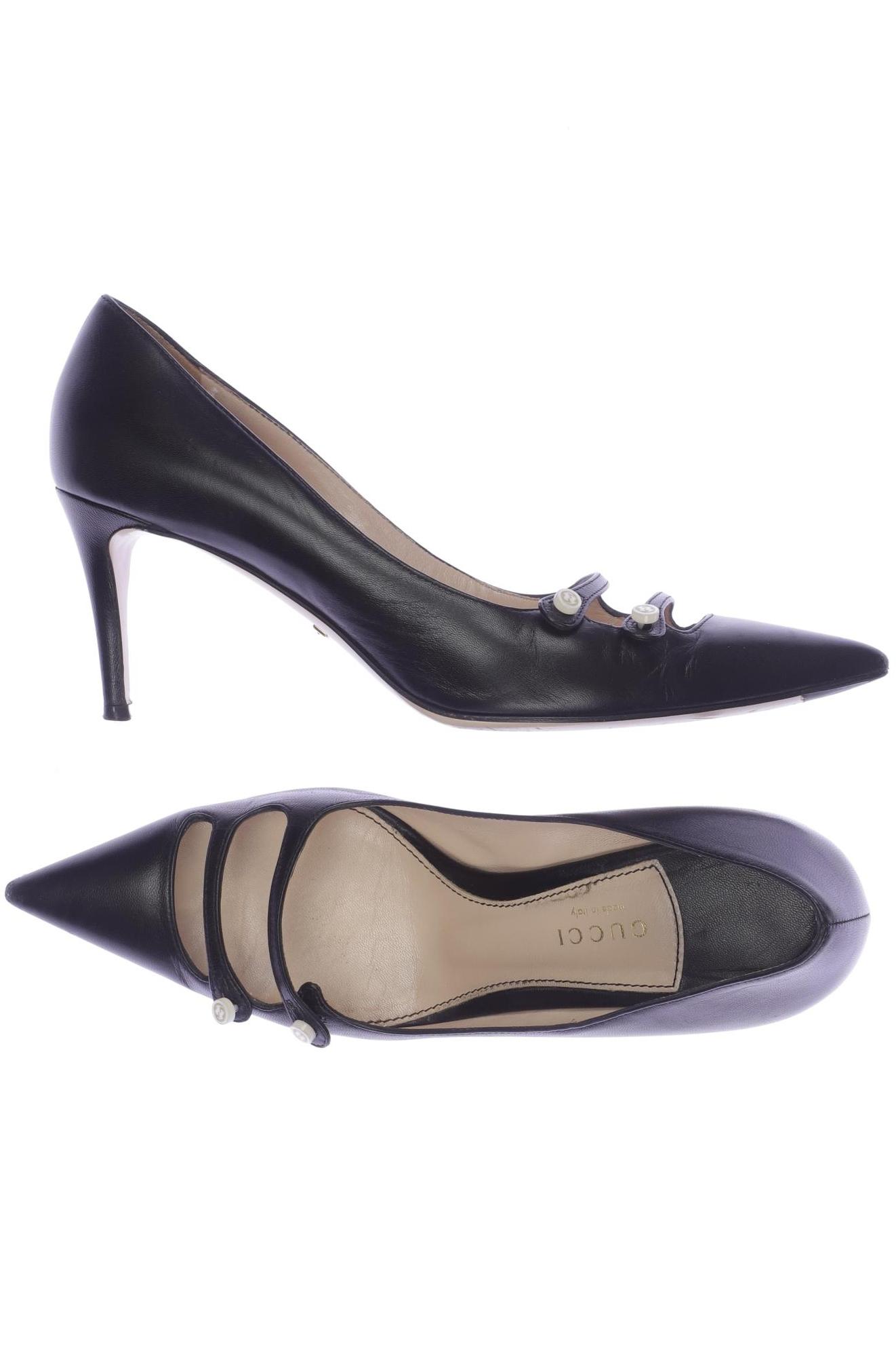 

Gucci Damen Pumps, schwarz, Gr. 37.5