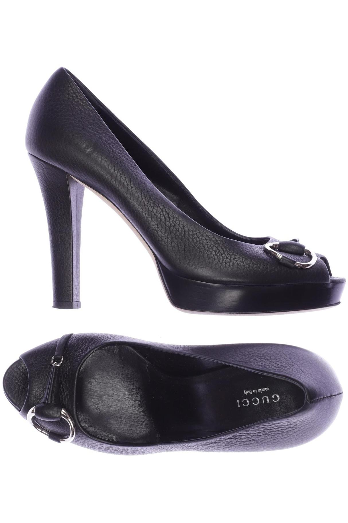

Gucci Damen Pumps, schwarz, Gr. 39.5