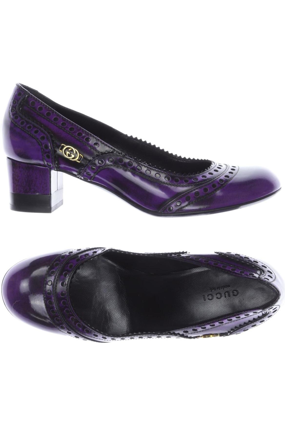 

Gucci Damen Pumps, flieder, Gr. 36.5