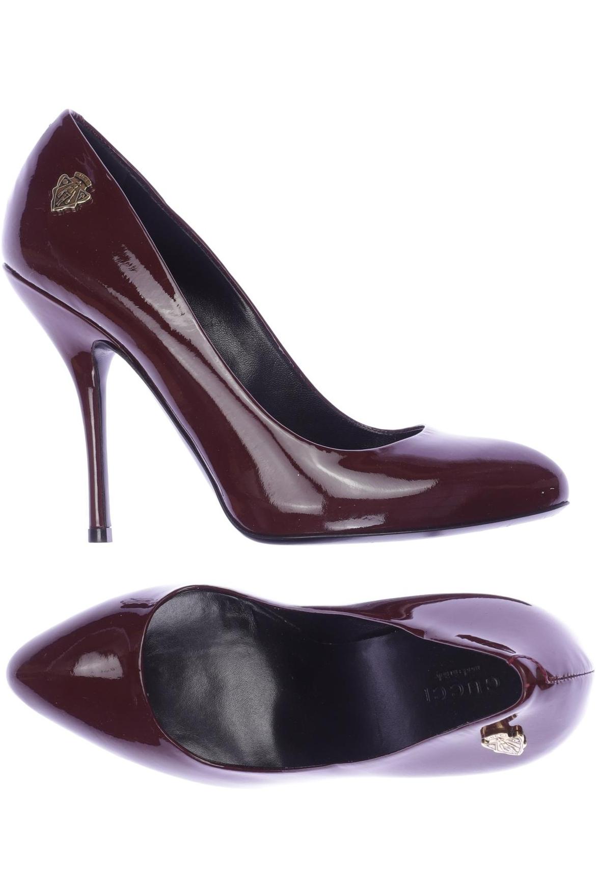 

Gucci Damen Pumps, bordeaux, Gr. 36
