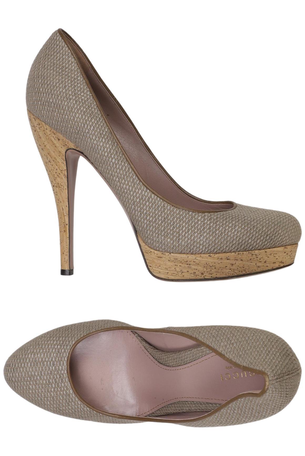 

Gucci Damen Pumps, beige, Gr. 41