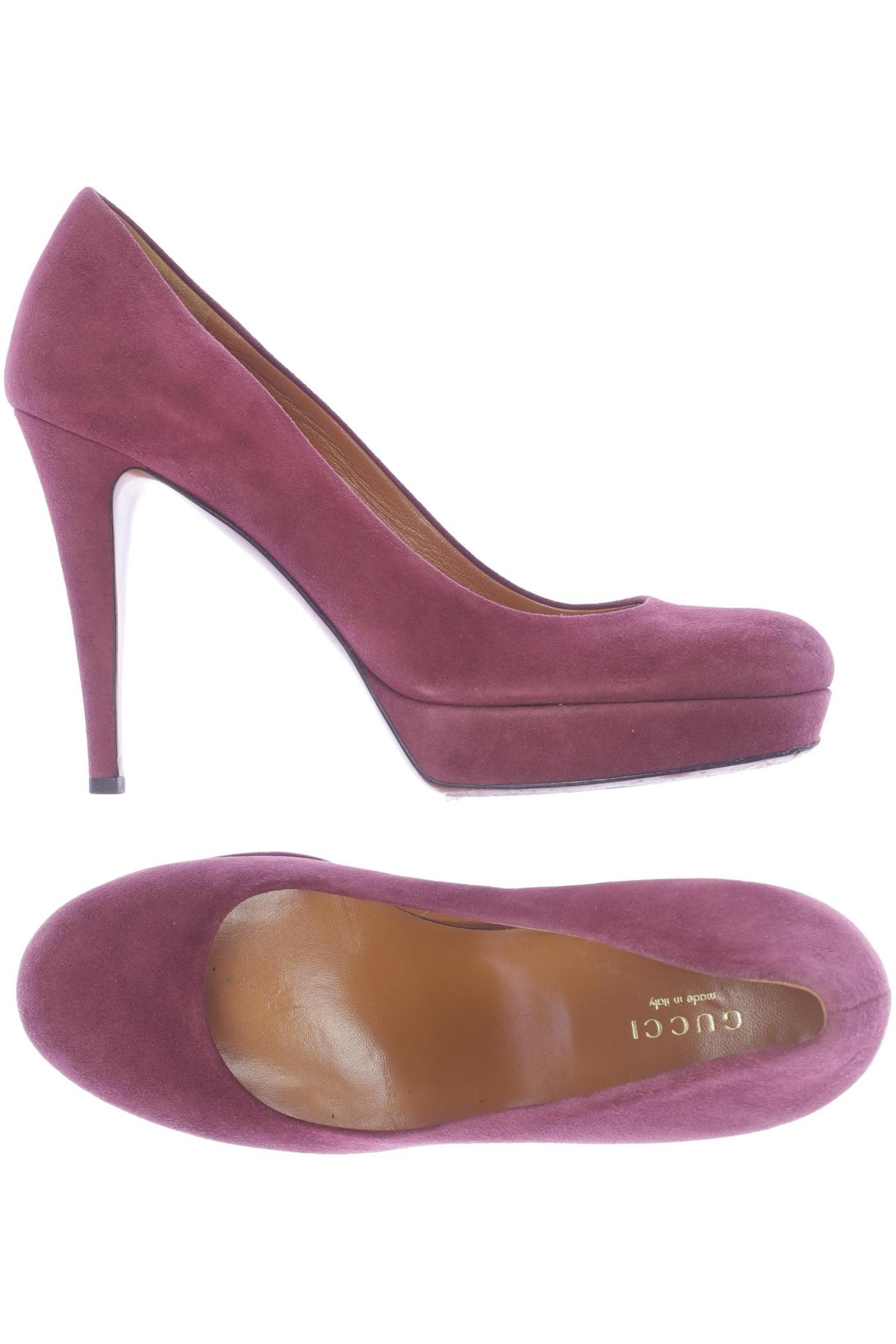Thumbnail - Gucci Damen Pumps, bordeaux, Gr. 37.5