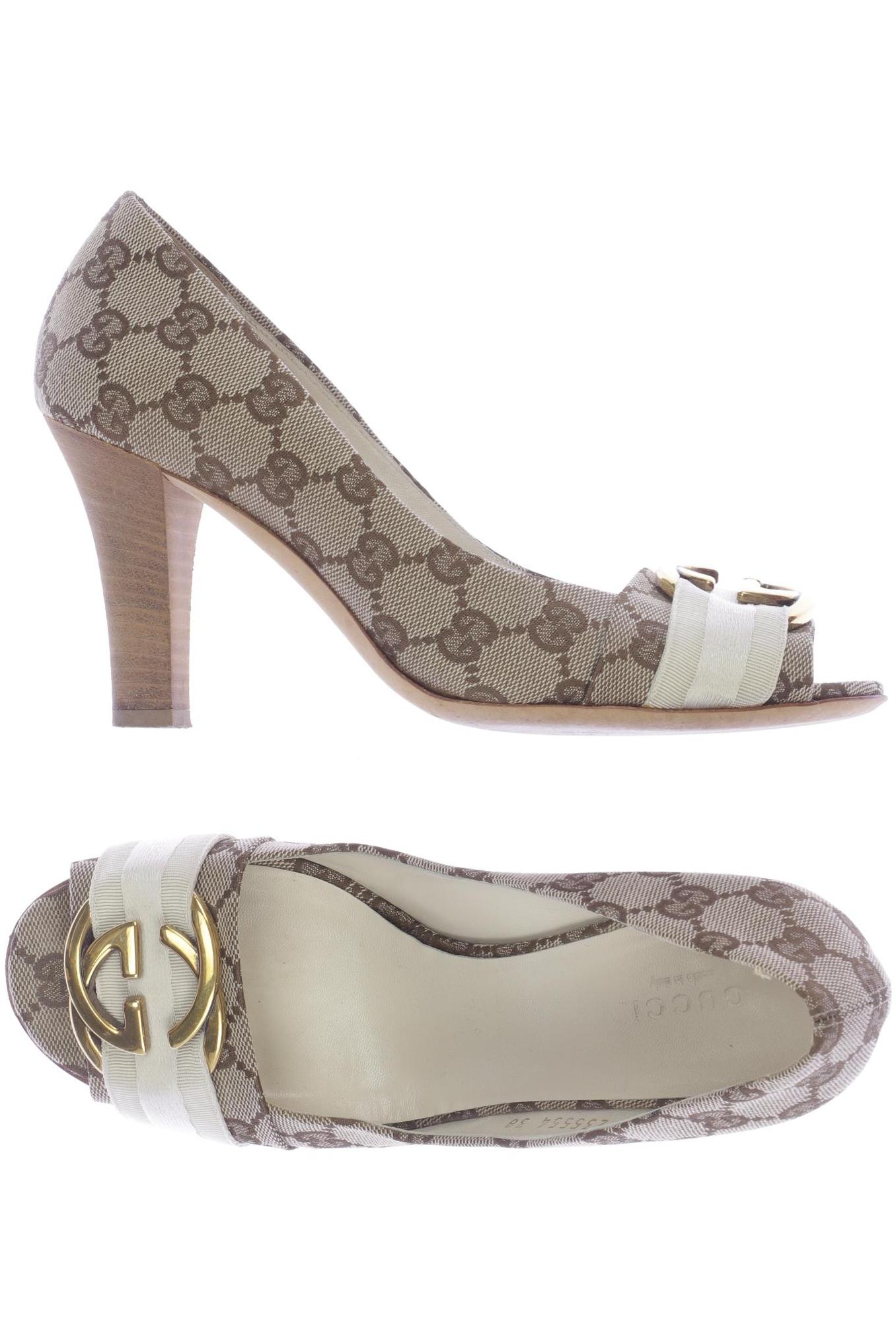 

Gucci Damen Pumps, beige