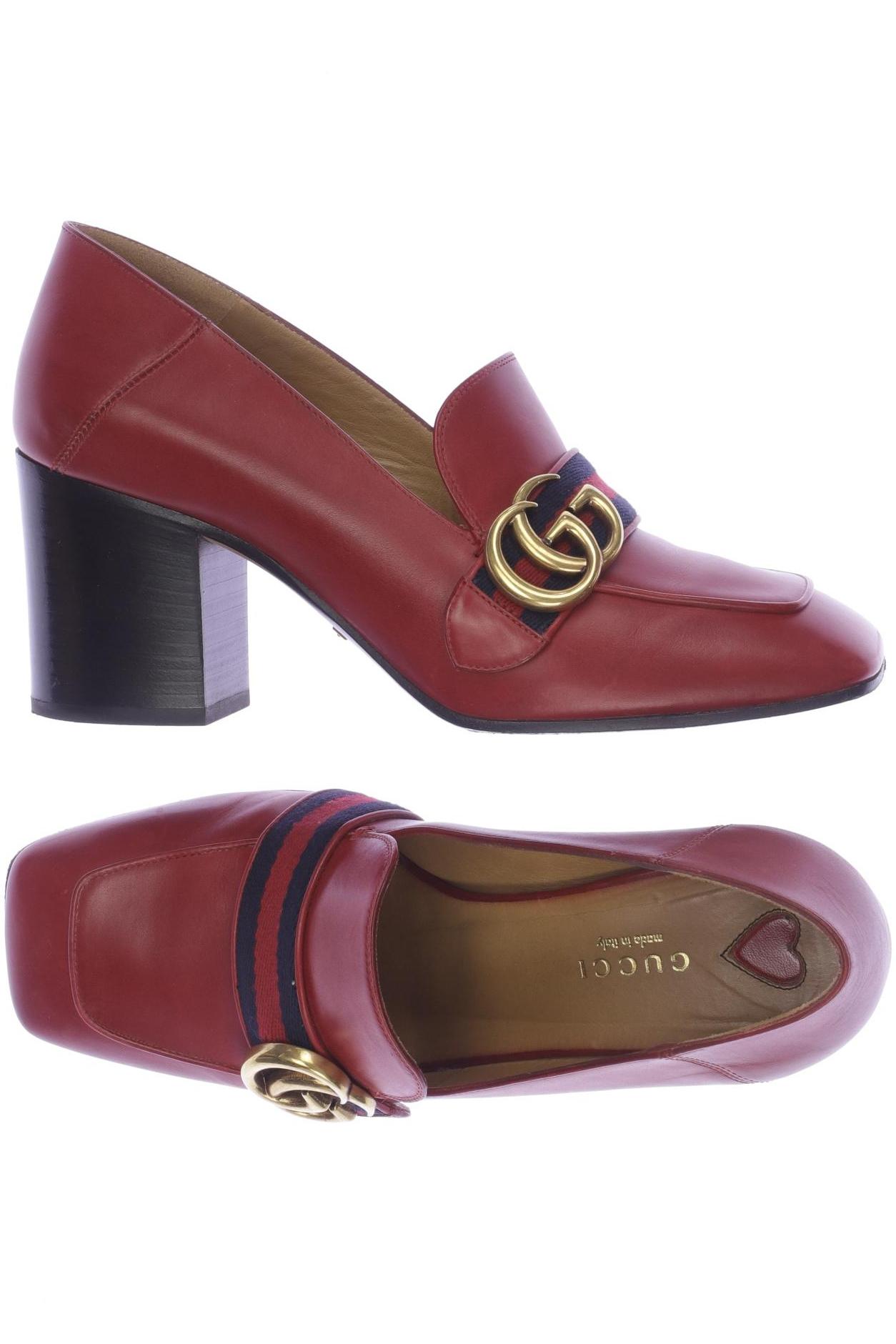 

Gucci Damen Pumps, rot, Gr. 37