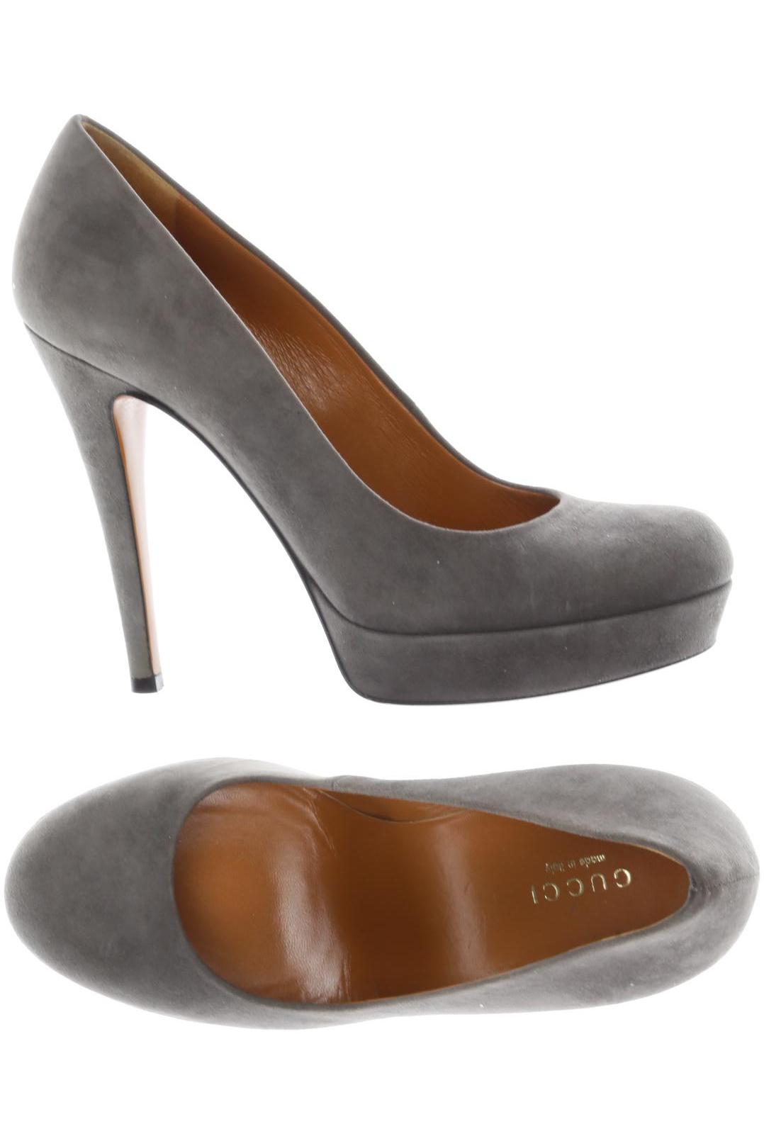 

Gucci Damen Pumps, grau, Gr. 36.5