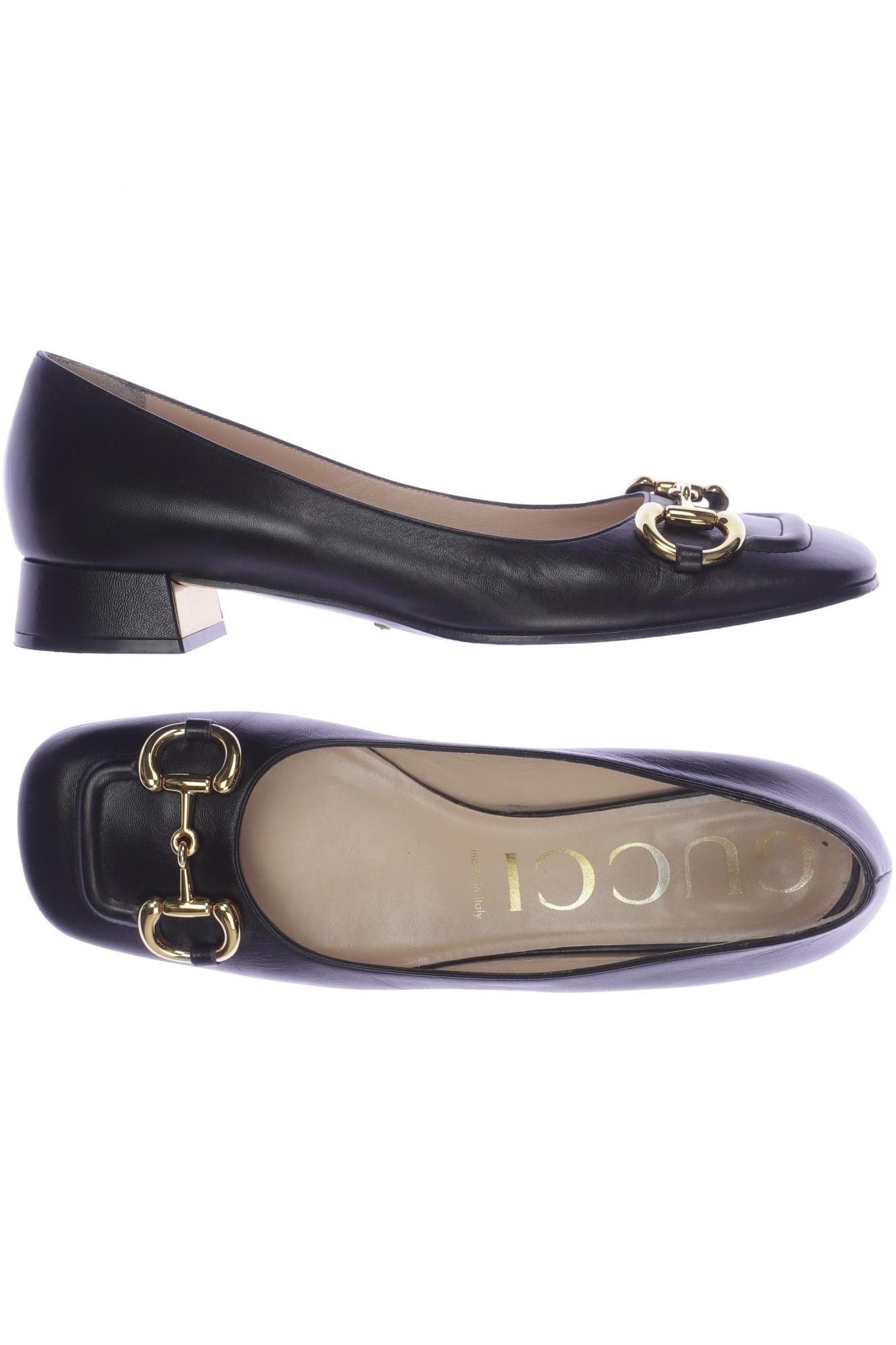 

Gucci Damen Pumps, schwarz, Gr. 39.5