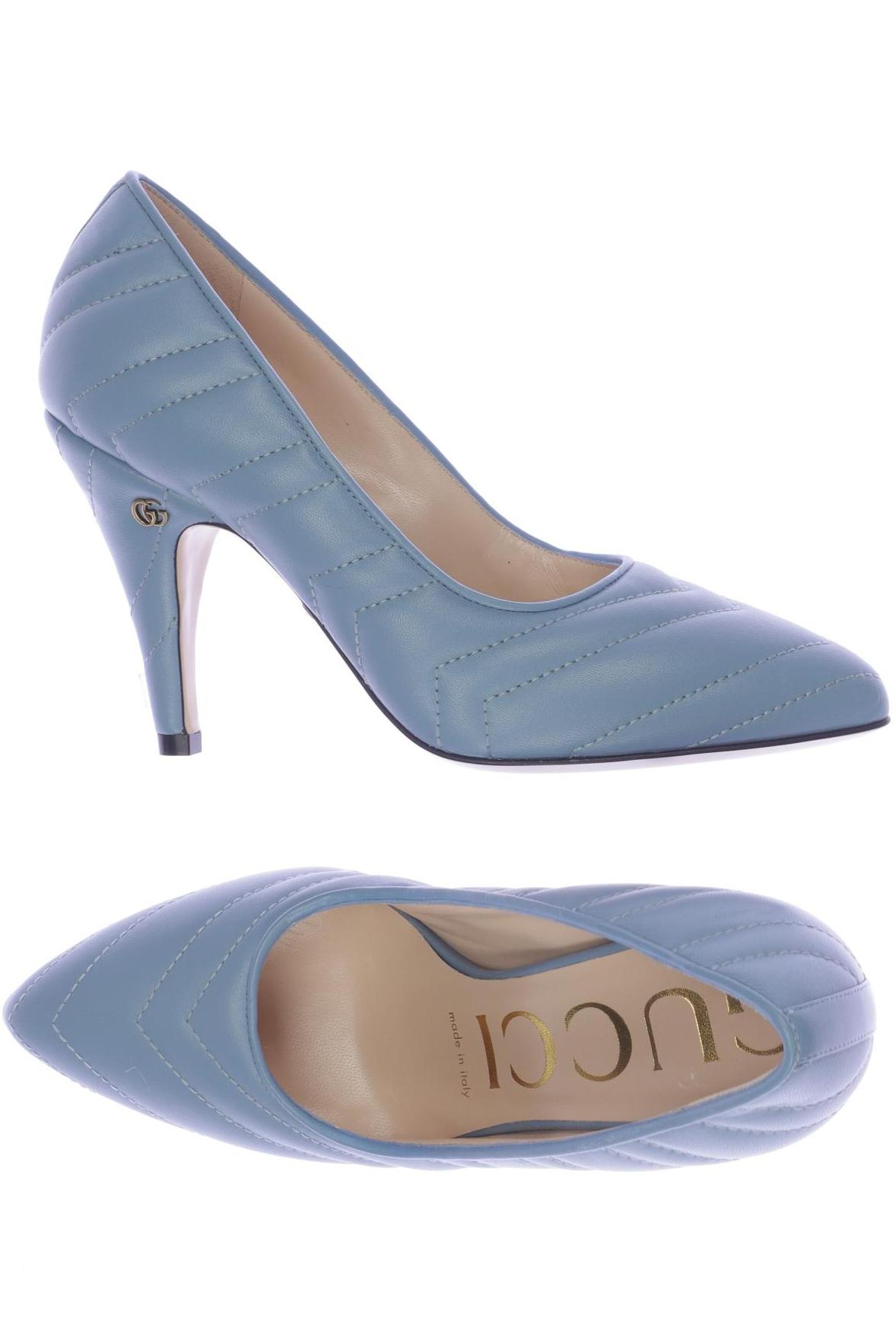 

Gucci Damen Pumps, blau, Gr. 36