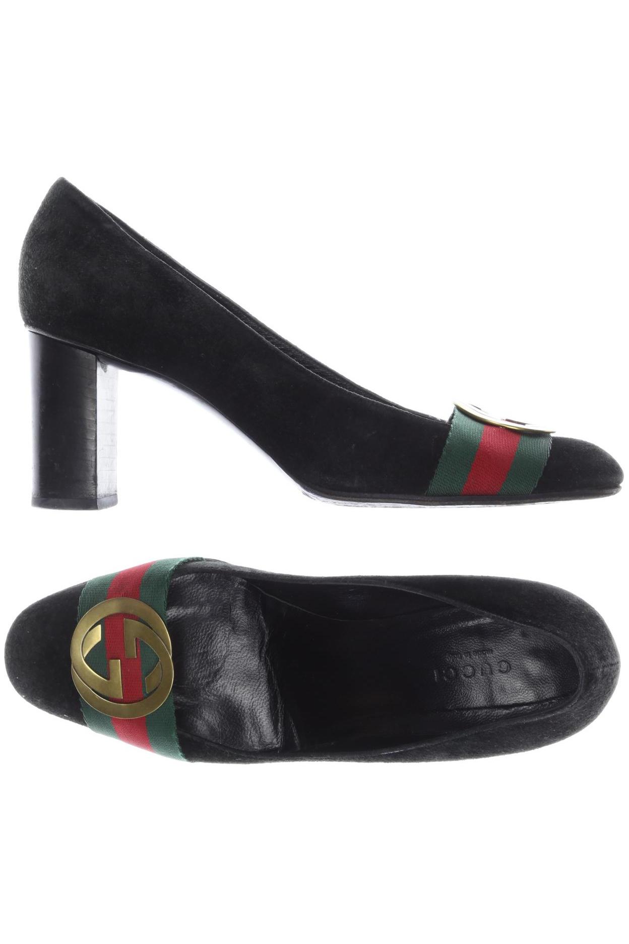 

Gucci Damen Pumps, schwarz, Gr. 37.5