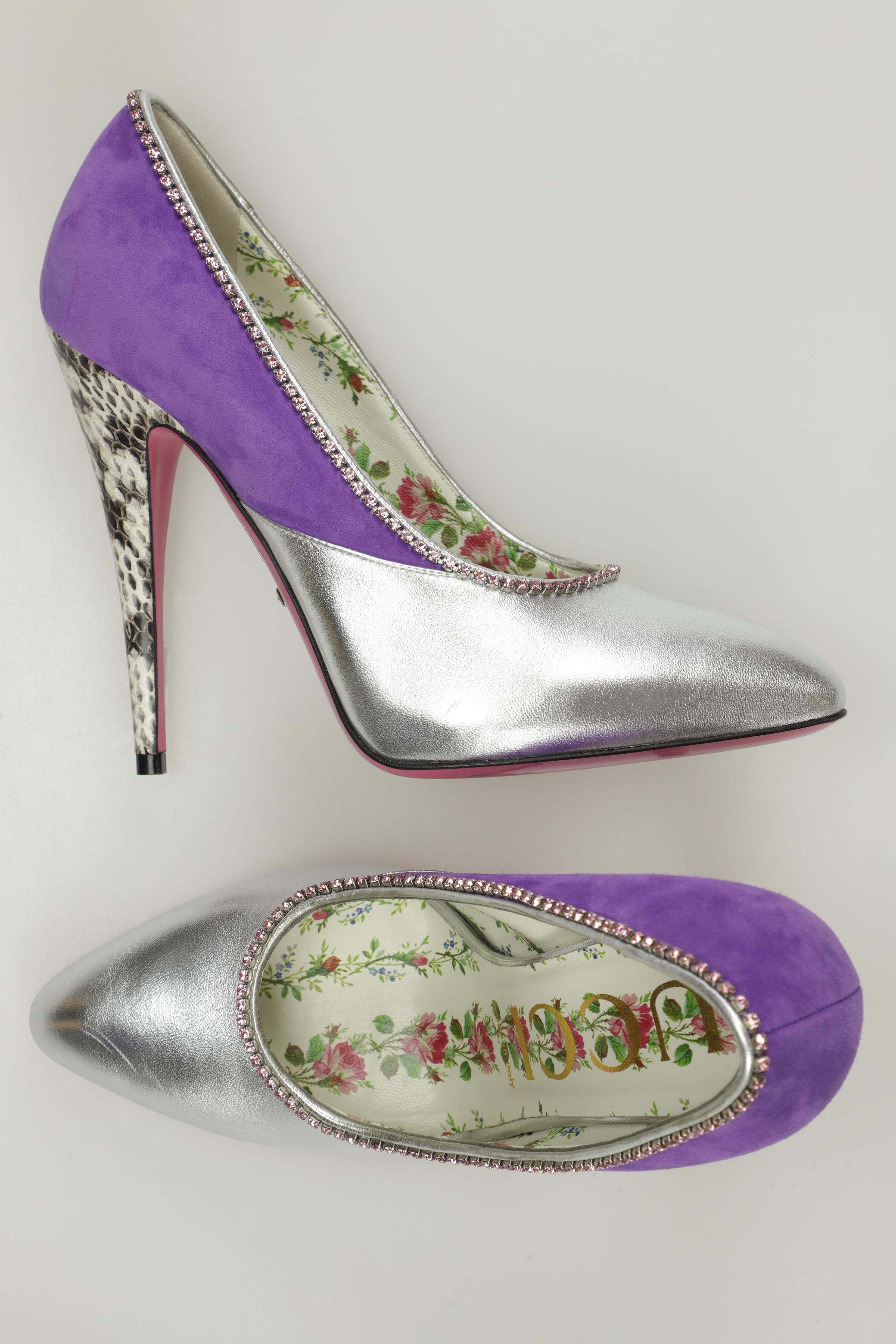 

Gucci Damen Pumps, silber, Gr. 38
