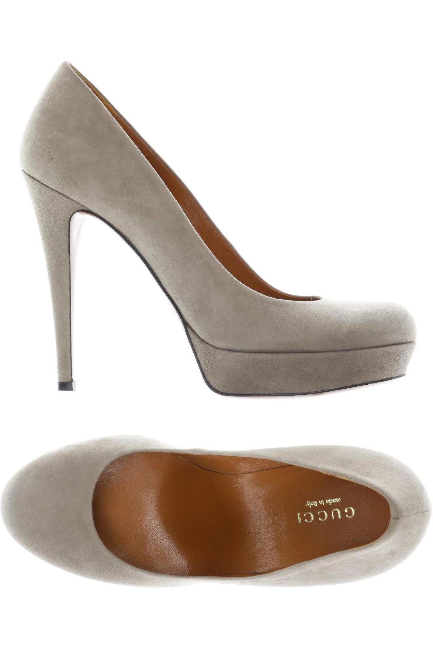 

Gucci Damen Pumps, beige, Gr. 36.5