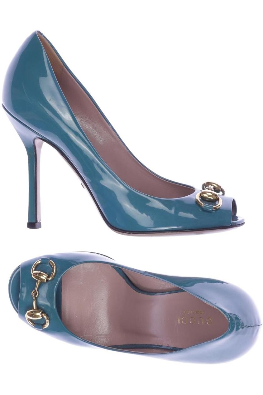 

Gucci Damen Pumps, blau, Gr. 36