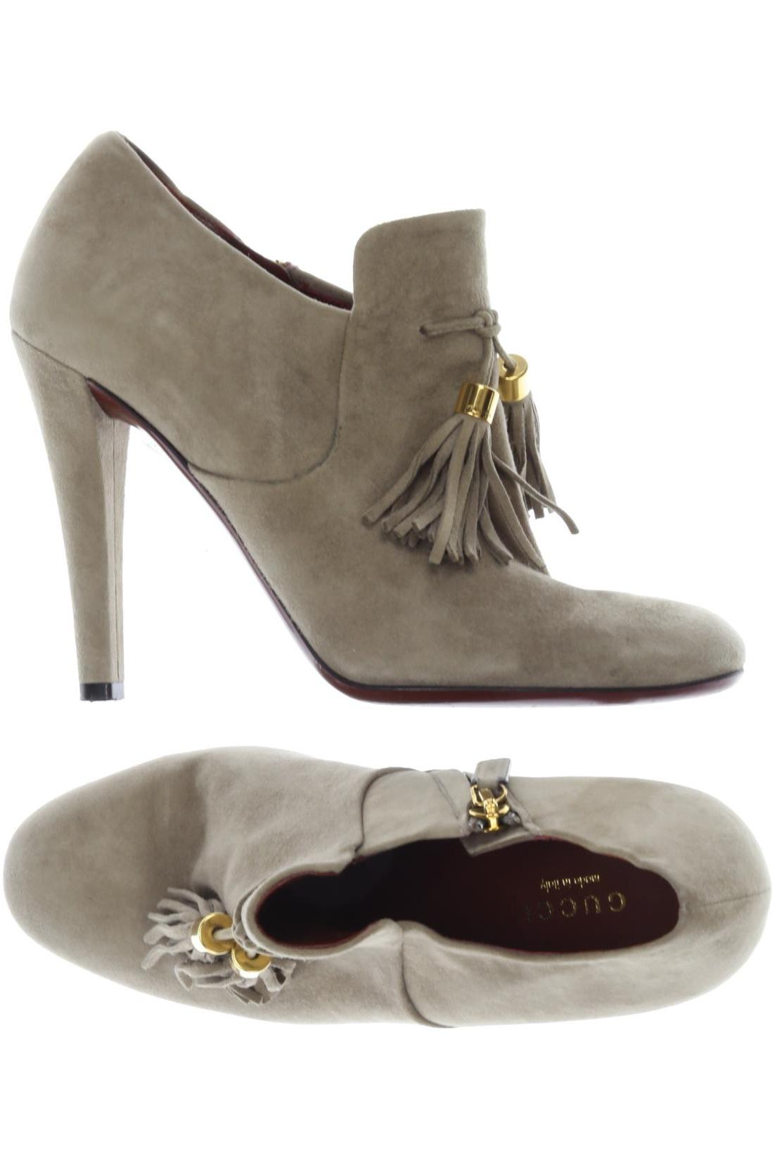 

Gucci Damen Pumps, beige, Gr. 36.5