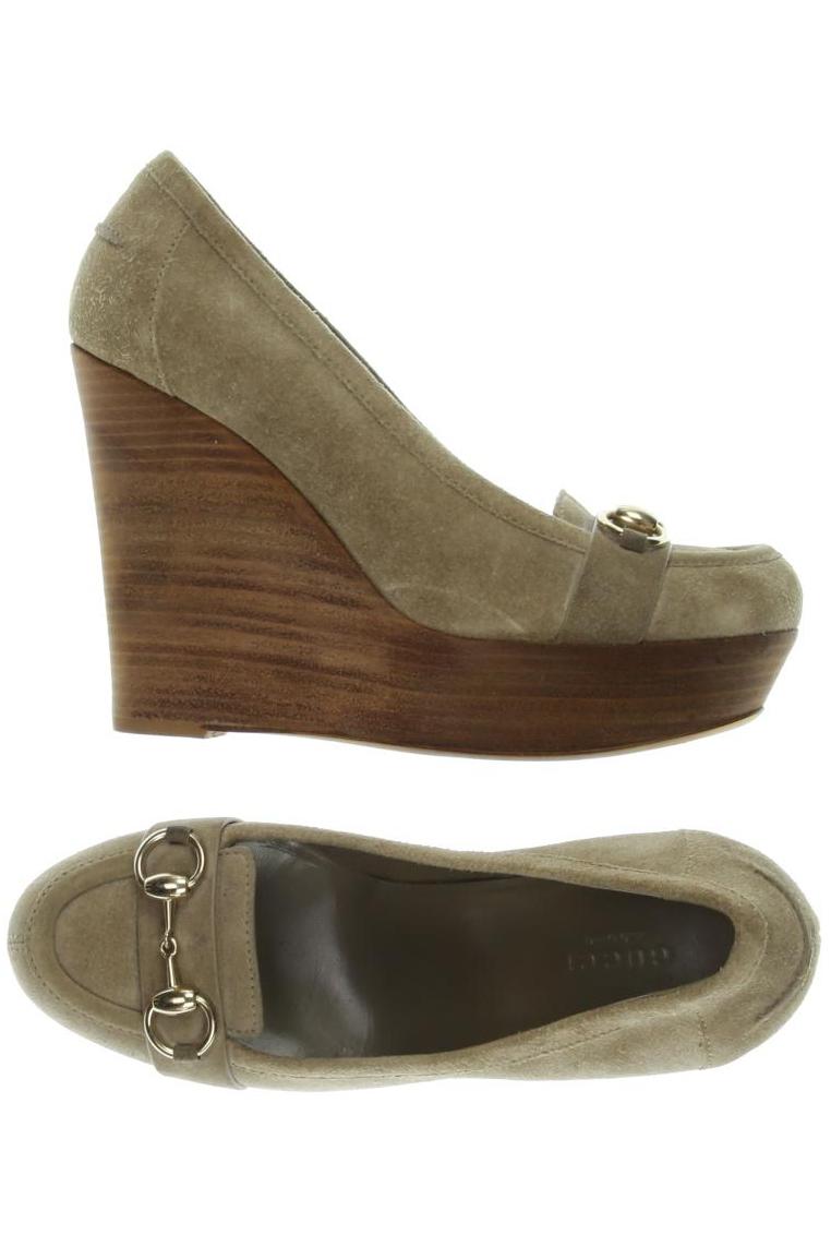 

Gucci Damen Pumps, beige, Gr. 38