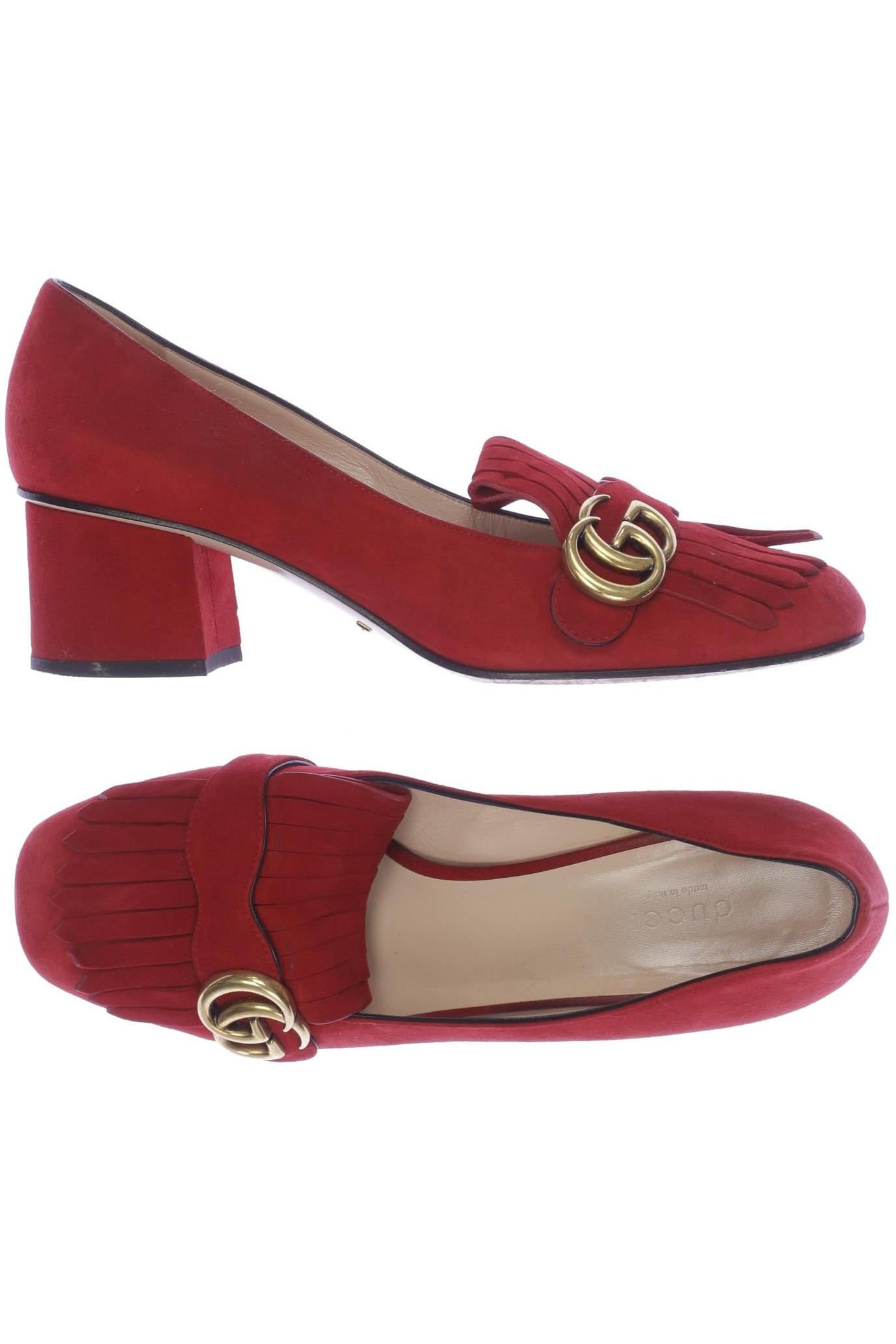 

Gucci Damen Pumps, rot, Gr. 40