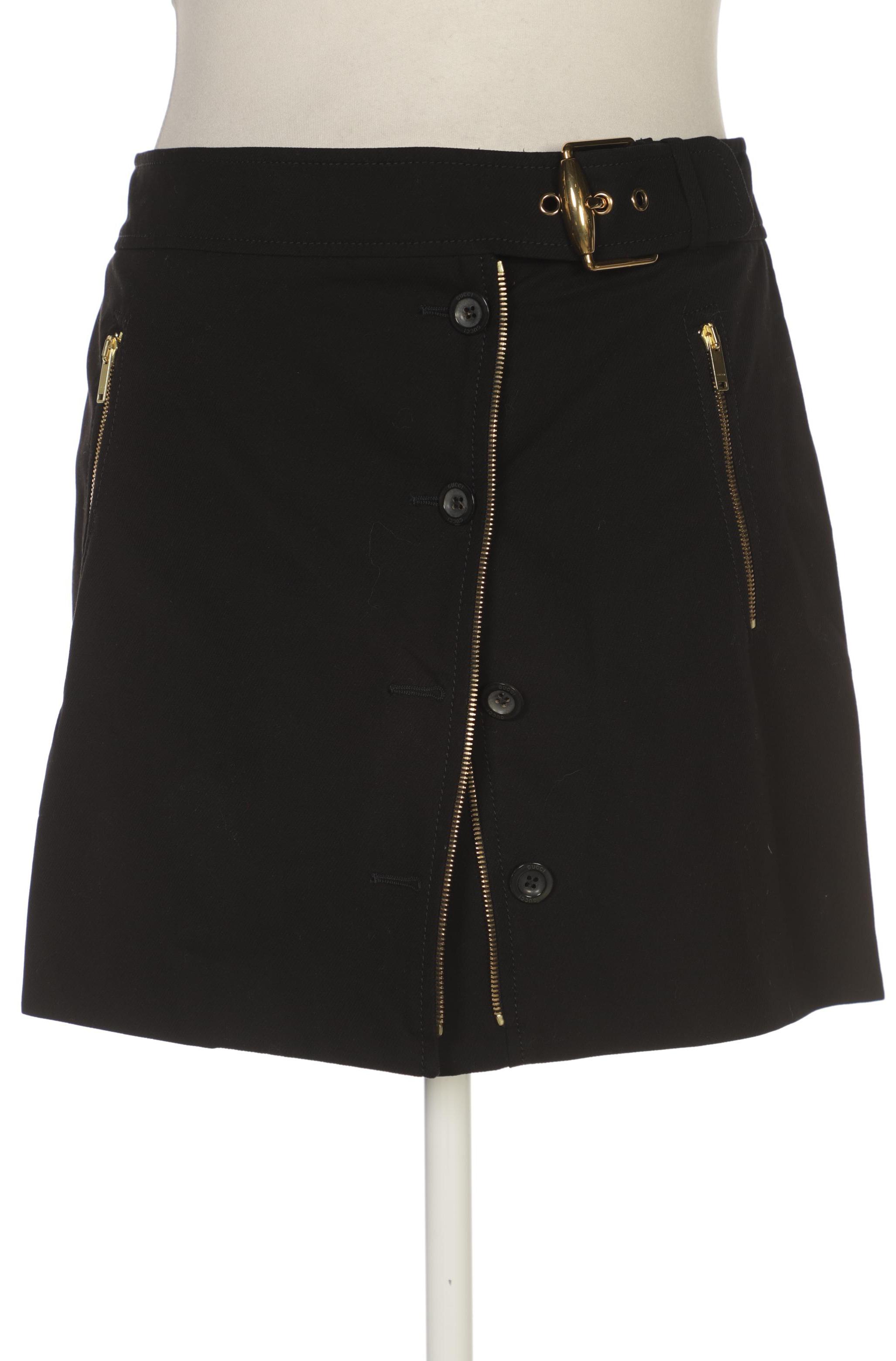 

Gucci Damen Rock, schwarz, Gr. 44