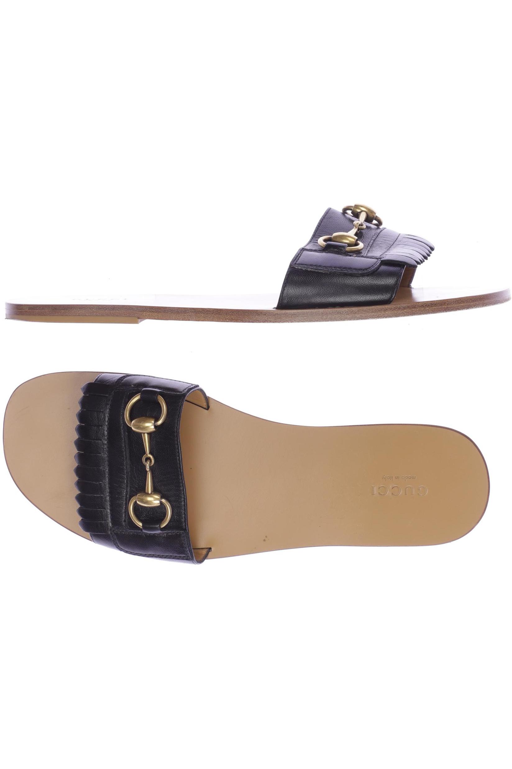 

Gucci Damen Sandale, schwarz, Gr. 40.5