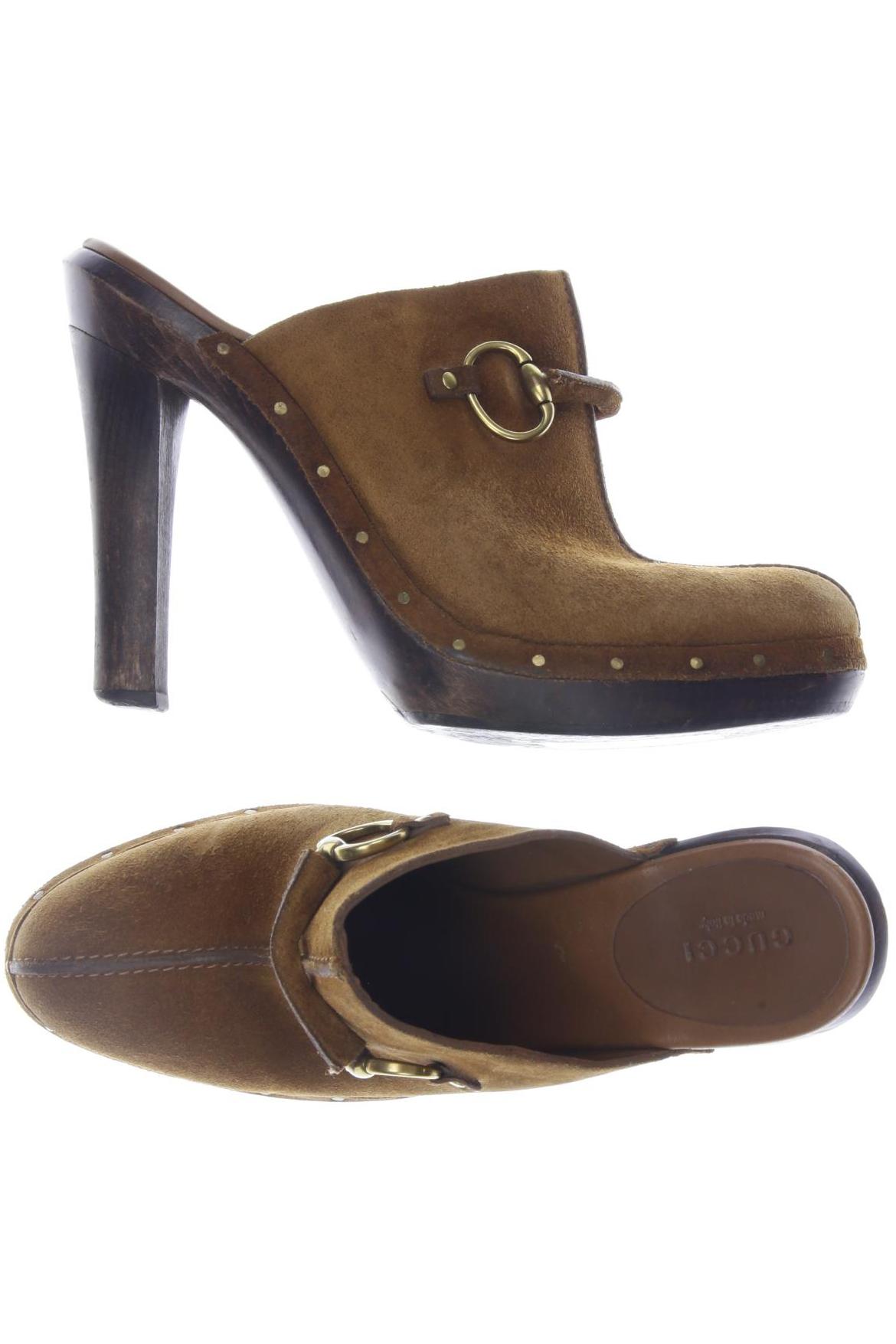 

Gucci Damen Sandale, braun, Gr. 8.5