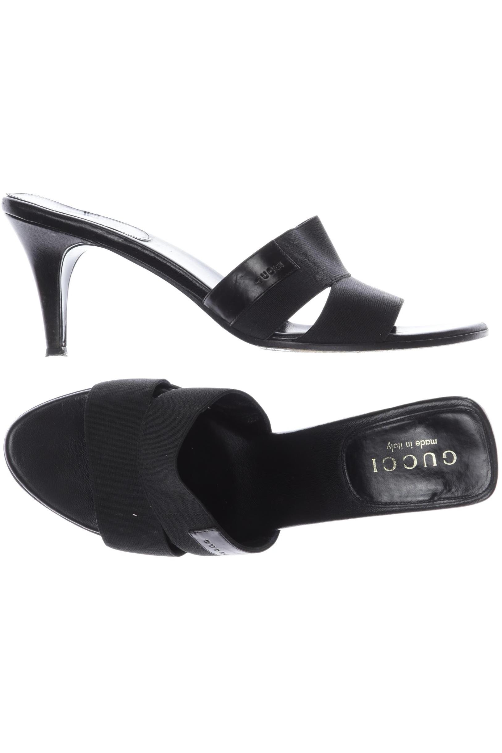 

Gucci Damen Sandale, schwarz, Gr. 38
