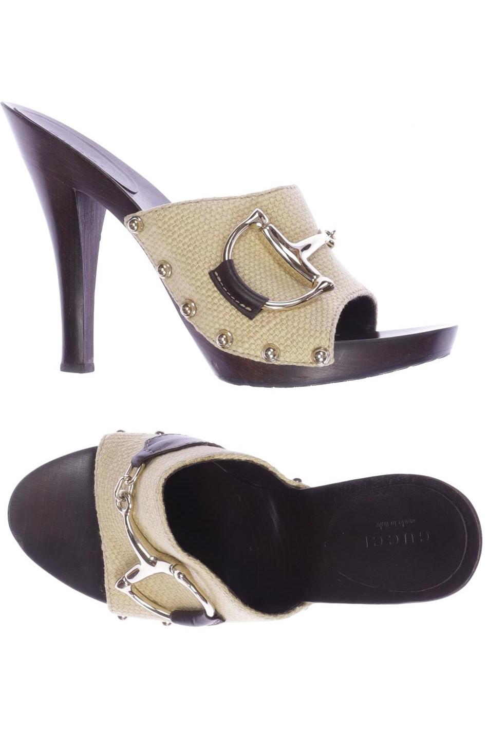 

Gucci Damen Sandale, beige, Gr. 36