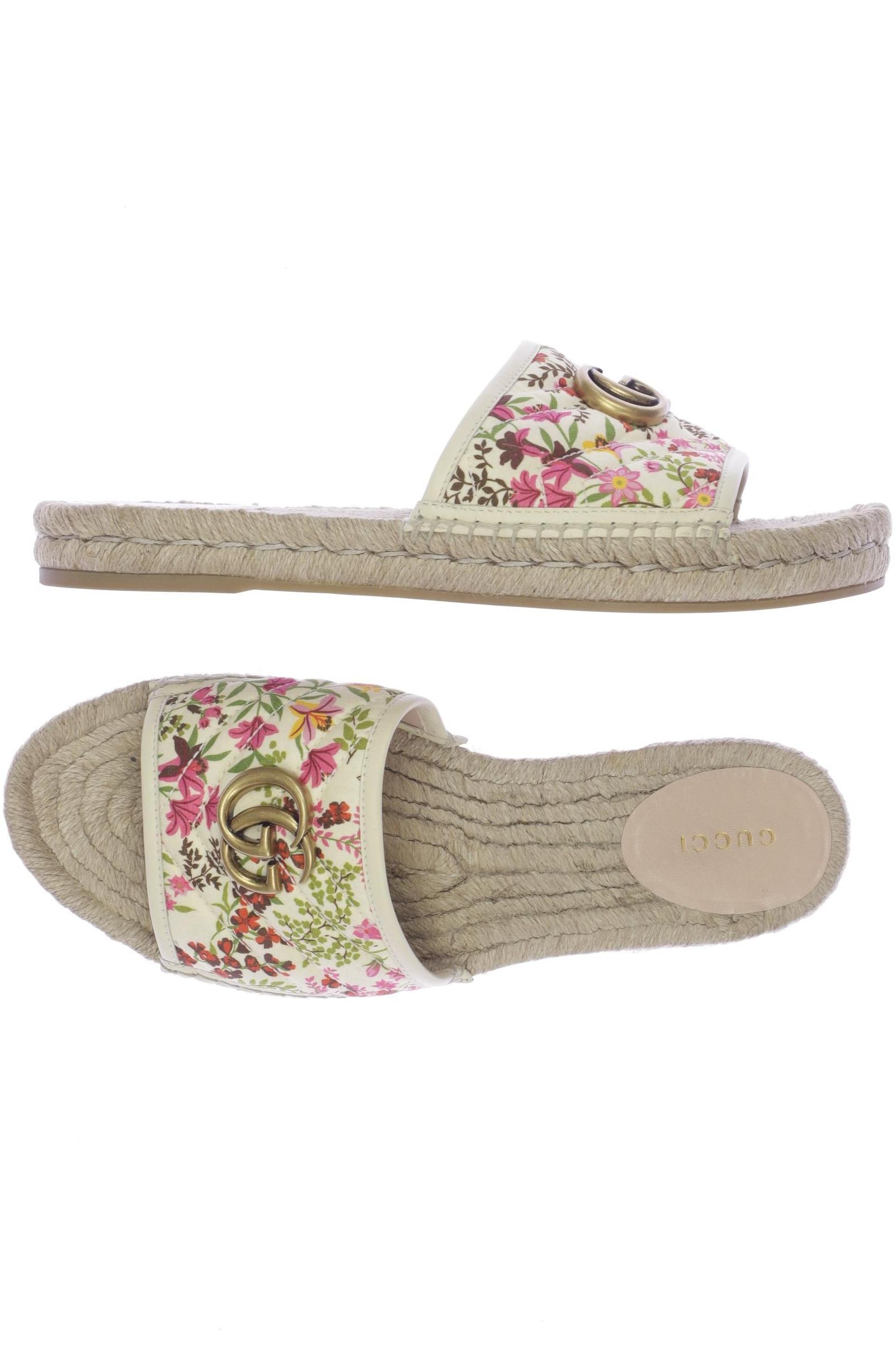 

Gucci Damen Sandale, cremeweiß, Gr. 40