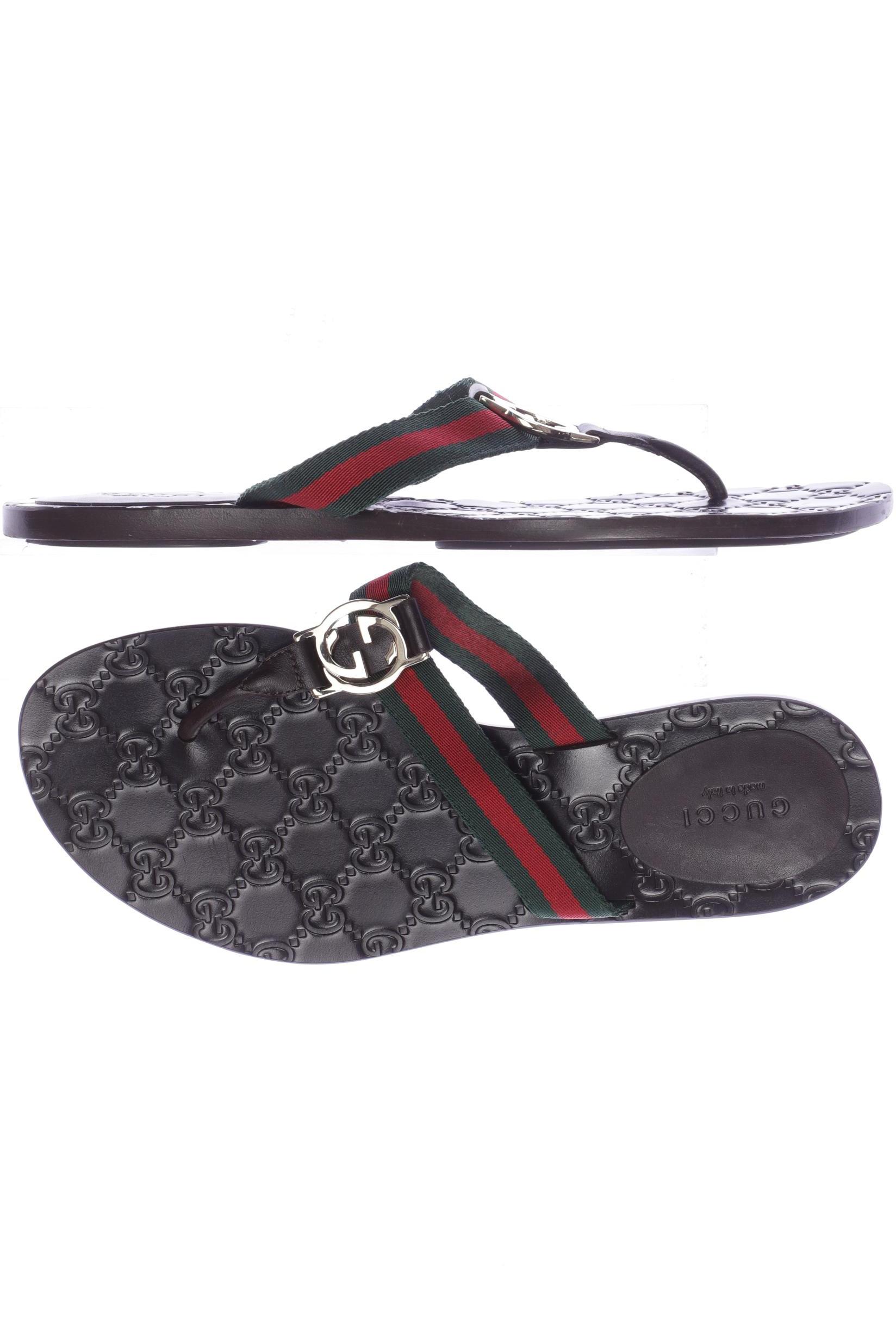 

Gucci Damen Sandale, grün, Gr. 37.5
