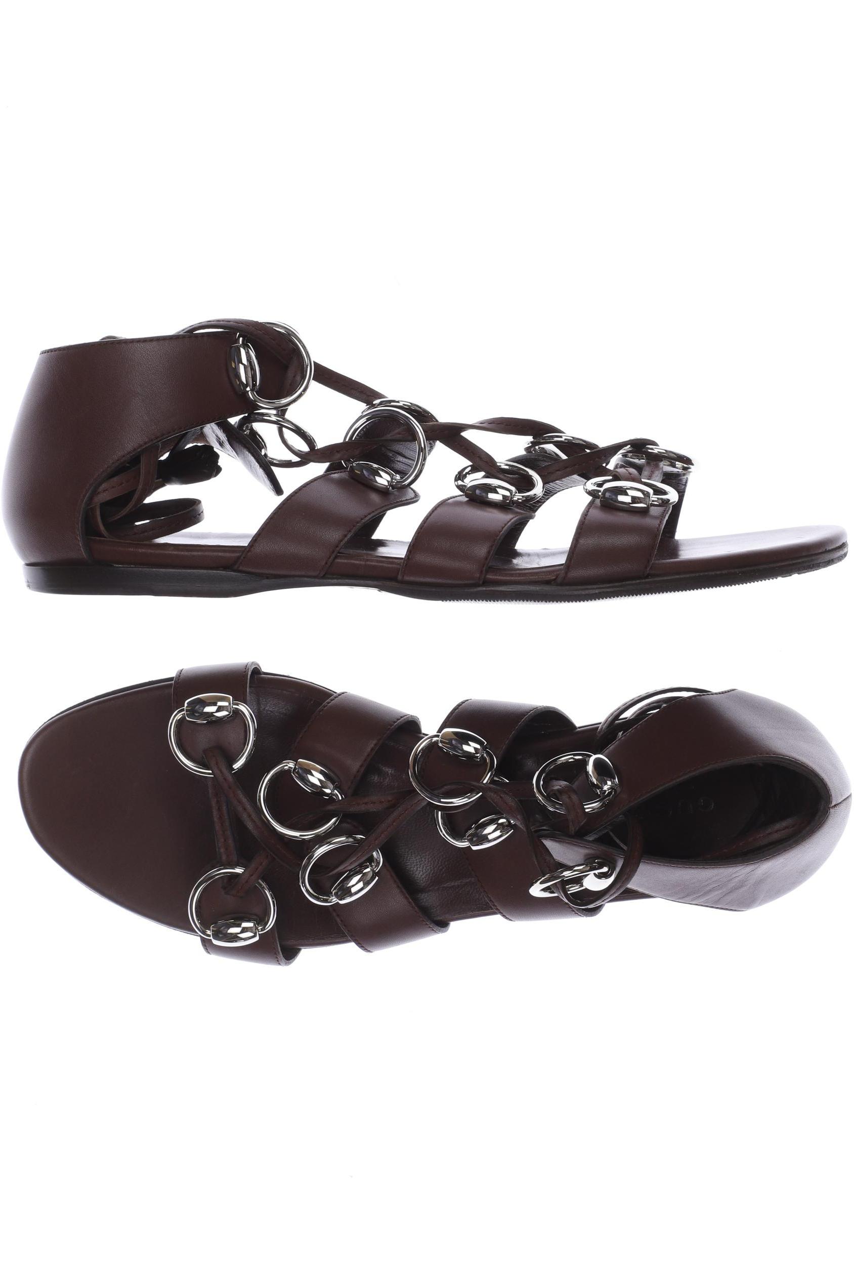 

Gucci Damen Sandale, bordeaux, Gr. 40