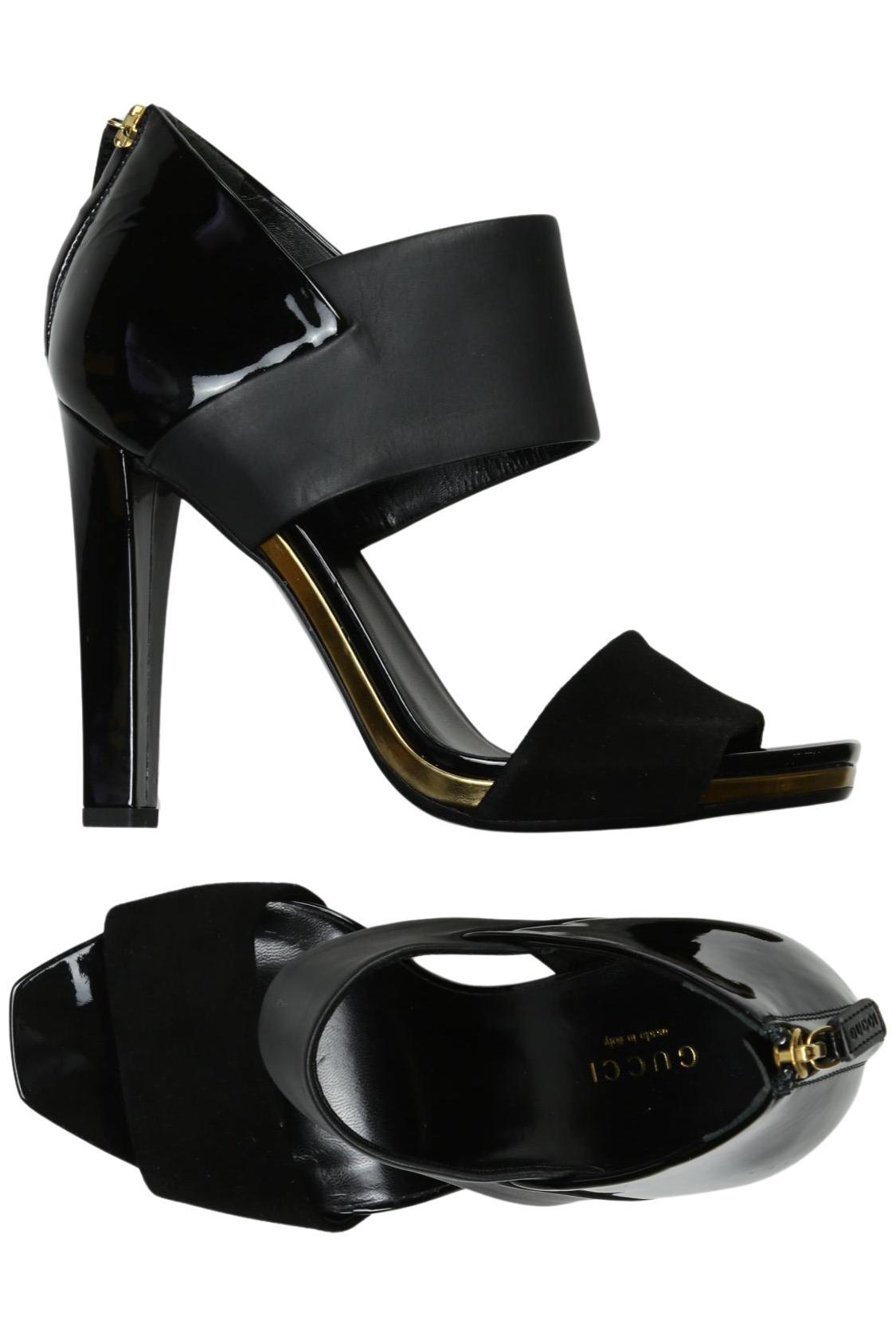 

Gucci Damen Sandale, schwarz, Gr. 37