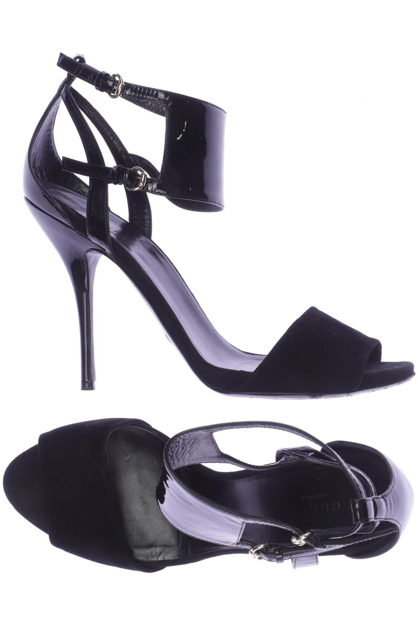 

Gucci Damen Sandale, schwarz, Gr. 40