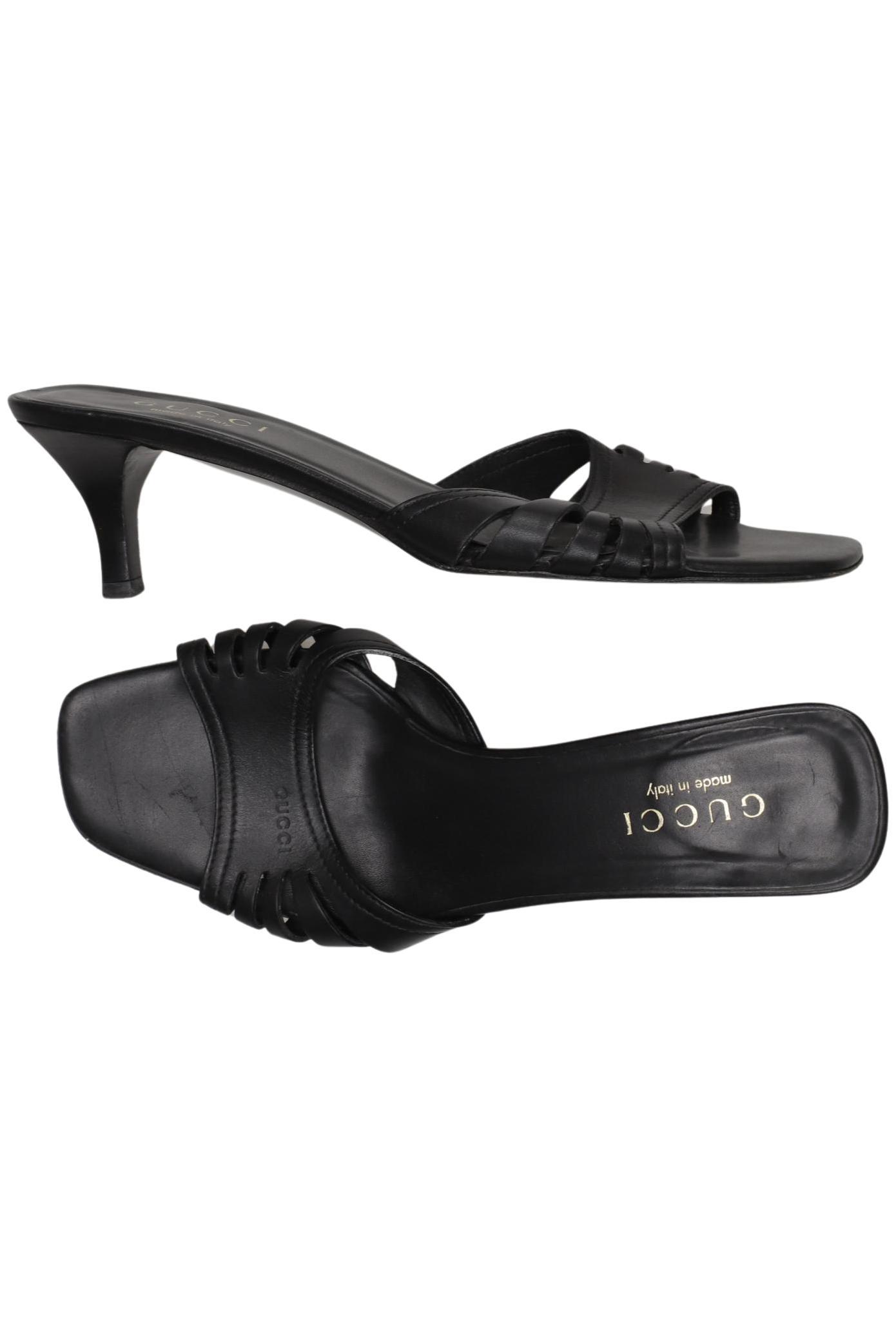 

Gucci Damen Sandale, schwarz, Gr. 37.5